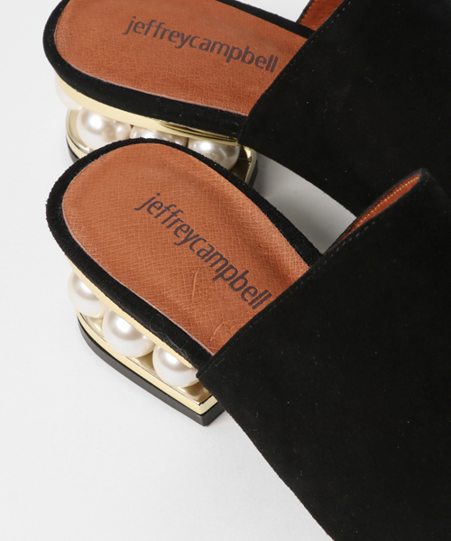 スエードパールヒールサンダル Jeffrey Campbell│Jeffrey Campbell  