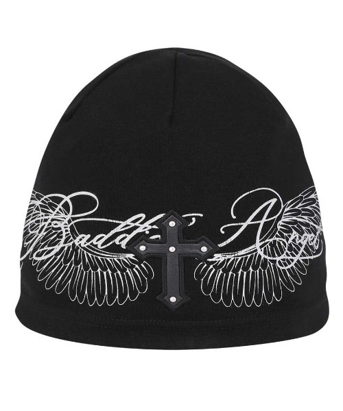 A'GEM/9 × .kom 『NIIER NOR/ニアノア』 BADDIE ANGEL CROSS BEANIE