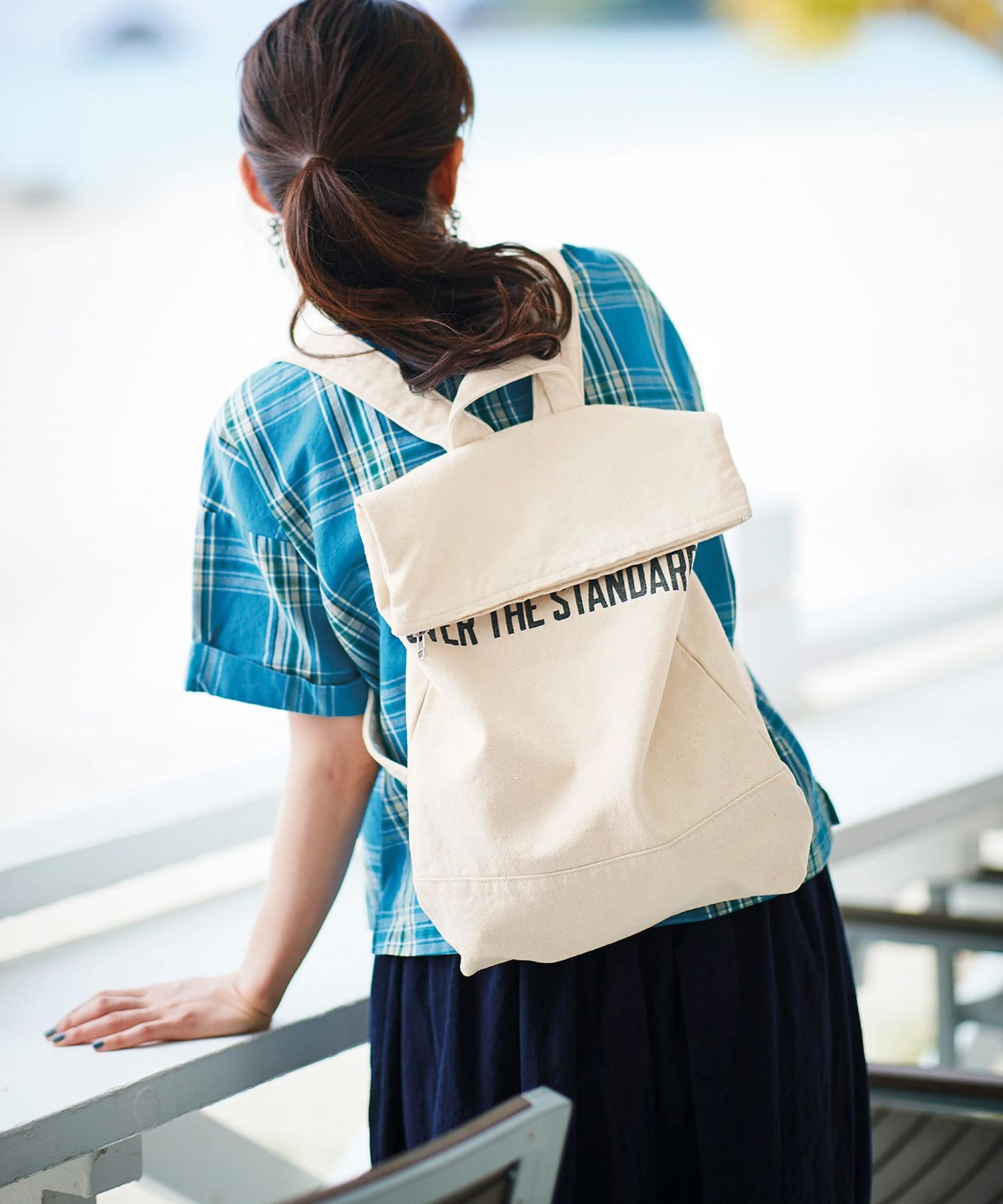 サニークラウズ 帆布リュック 返品送料無料