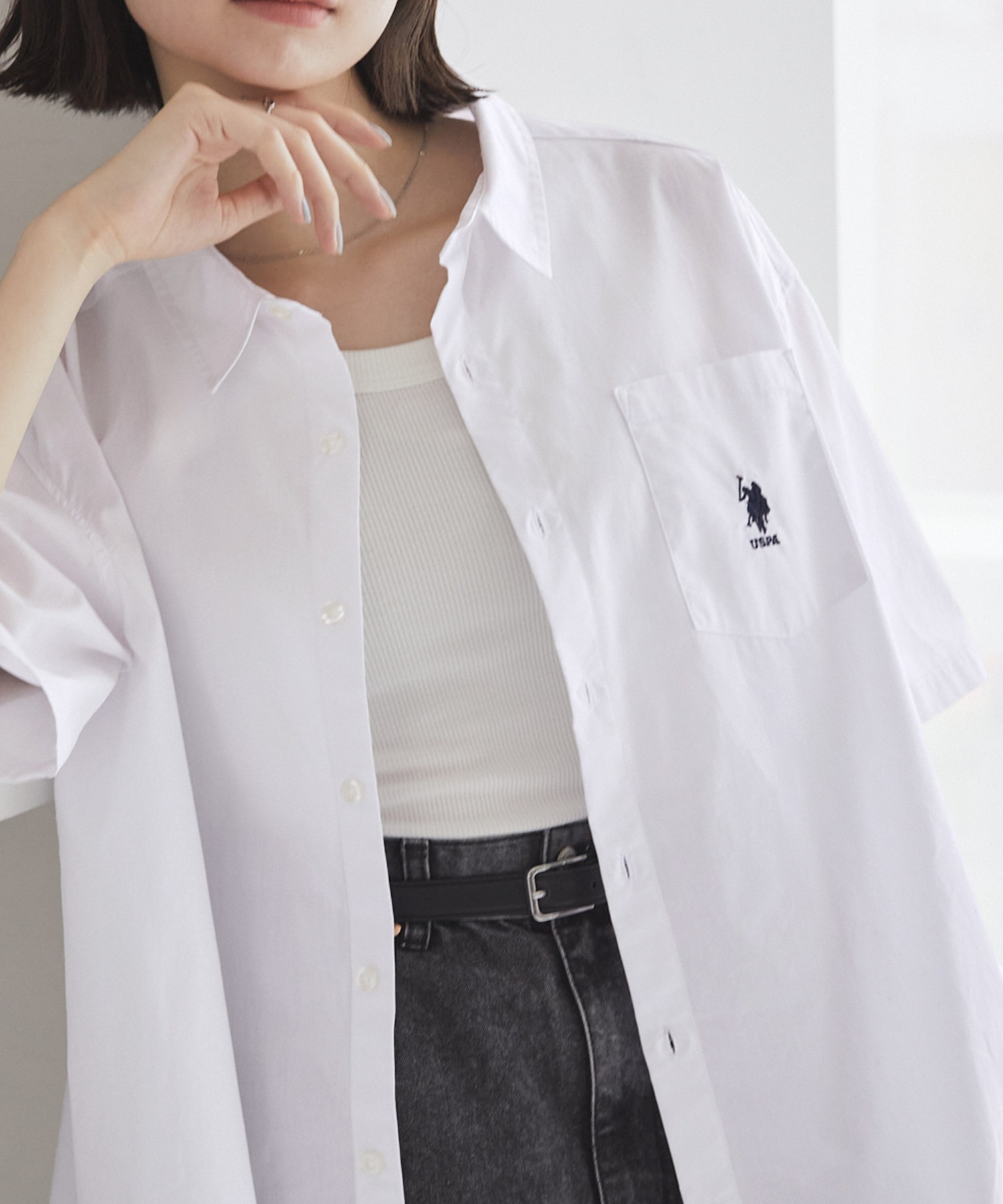 U.S. POLO ASSN. /ユーエスポロアッスン 別注 ワンポイントロゴ U.S. POLO ASSN. /ユーエスポロアッスン 別注 ワンポイントロゴ