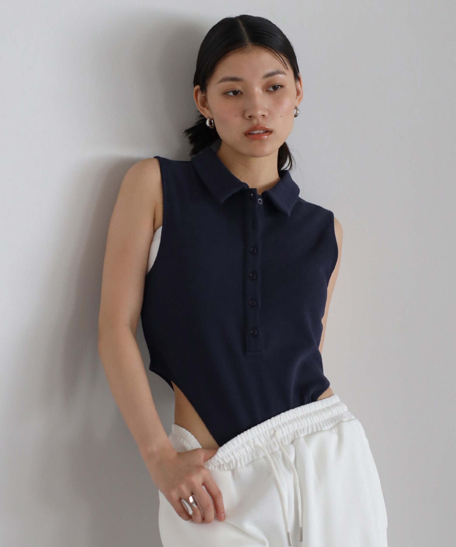 model：H167 着用サイズ：FREE