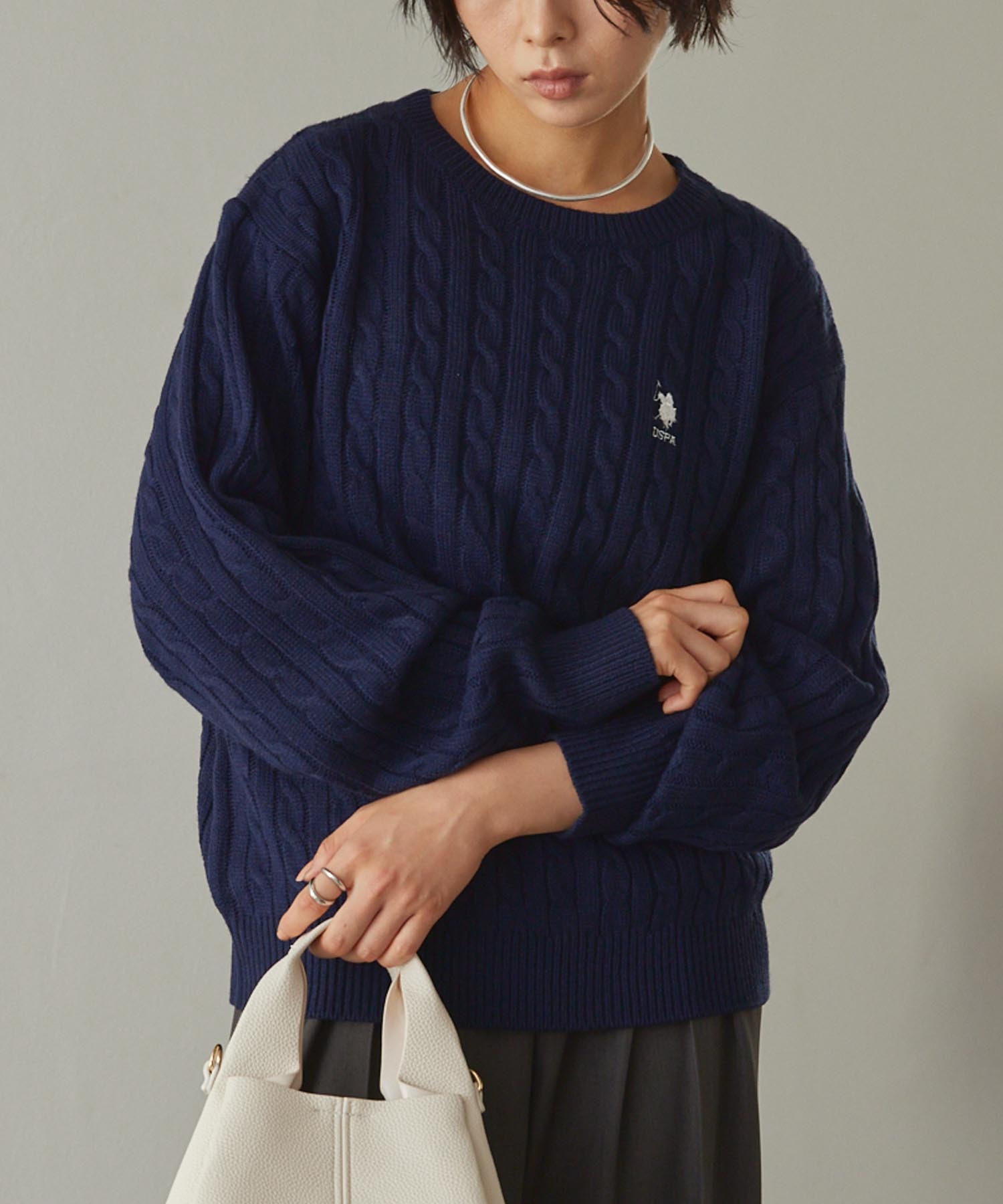 U.S. POLO ASSN. /ユーエスポロアッスン 別注ワンポイント刺繍  