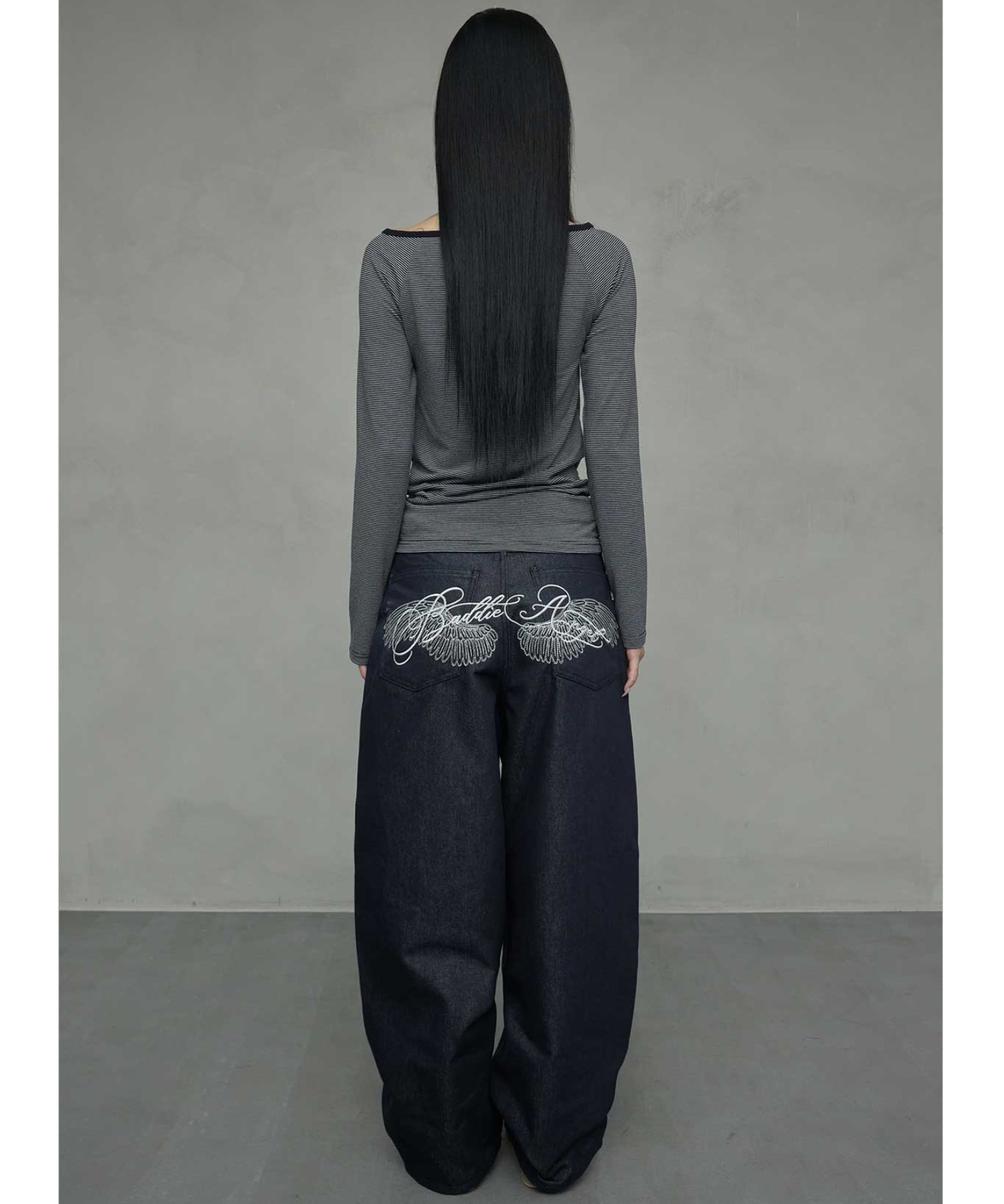 A'GEM/9 × .kom 『NIIER NOR/ニアノア』 BADDIE ANGEL PANTS/バディー