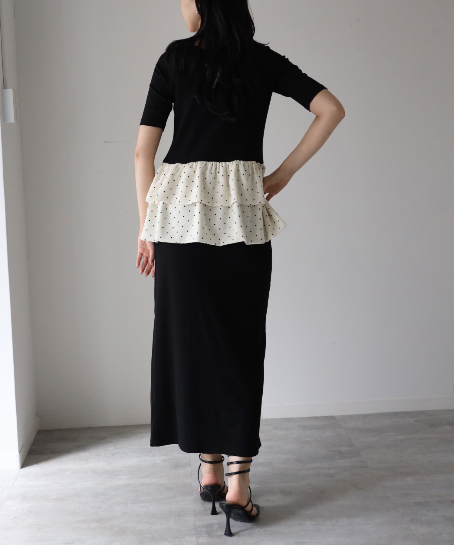 model：164cm. 着用サイズ：FREE