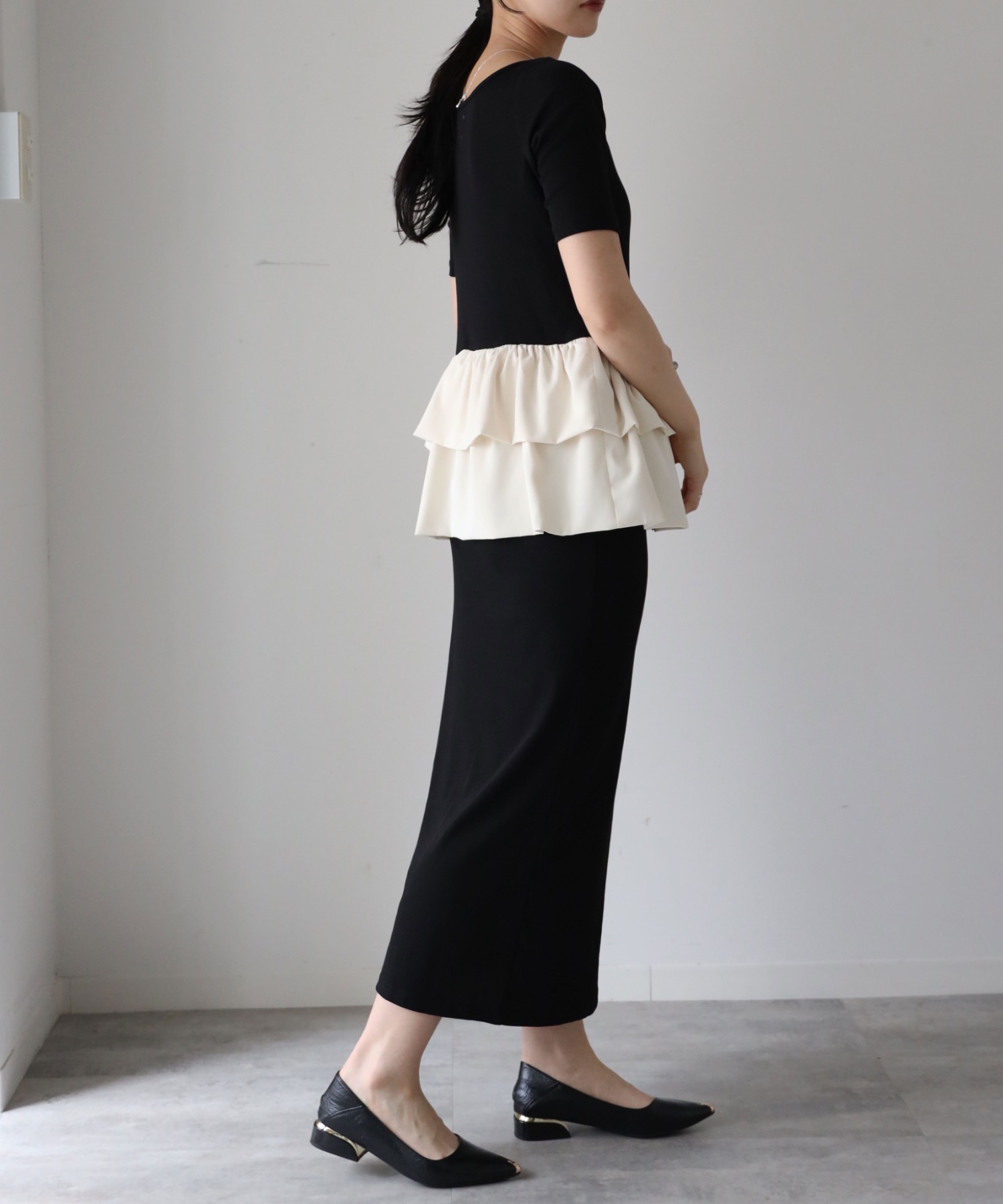 model：164cm. 着用サイズ：FREE