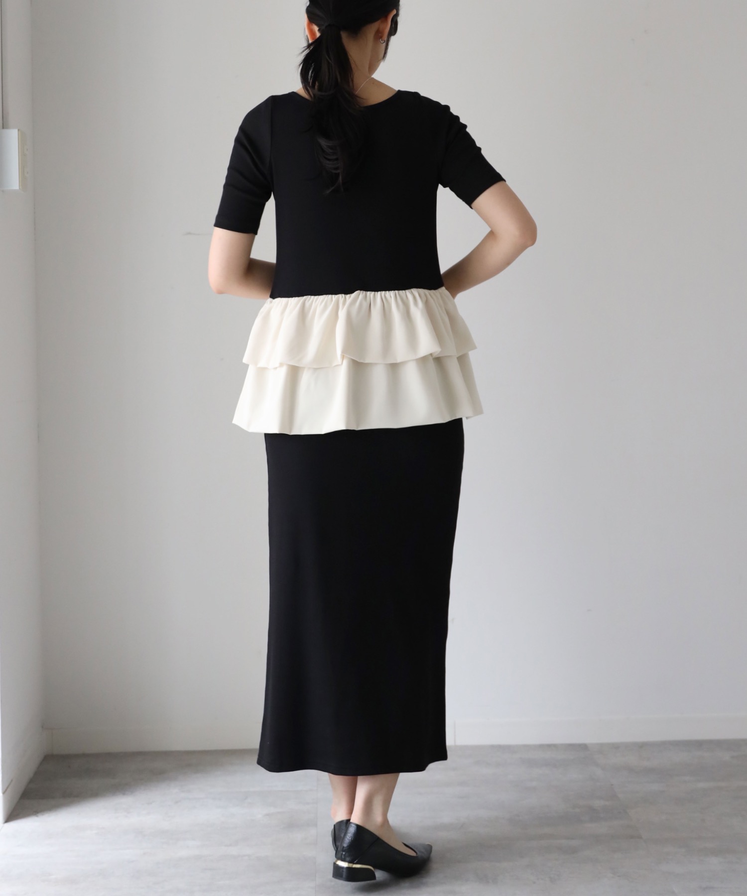 model：164cm. 着用サイズ：FREE