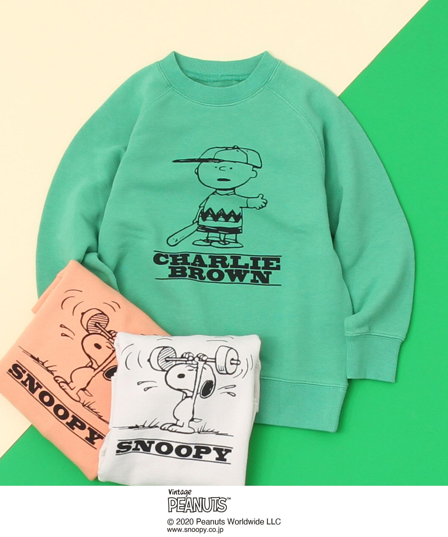 Web限定カラー Coen キッズ ジュニア Snoopy スヌーピー Peanutsスウェットプルオーバー トレーナー キッズ Kids Coen コーエン 公式ファッション通販