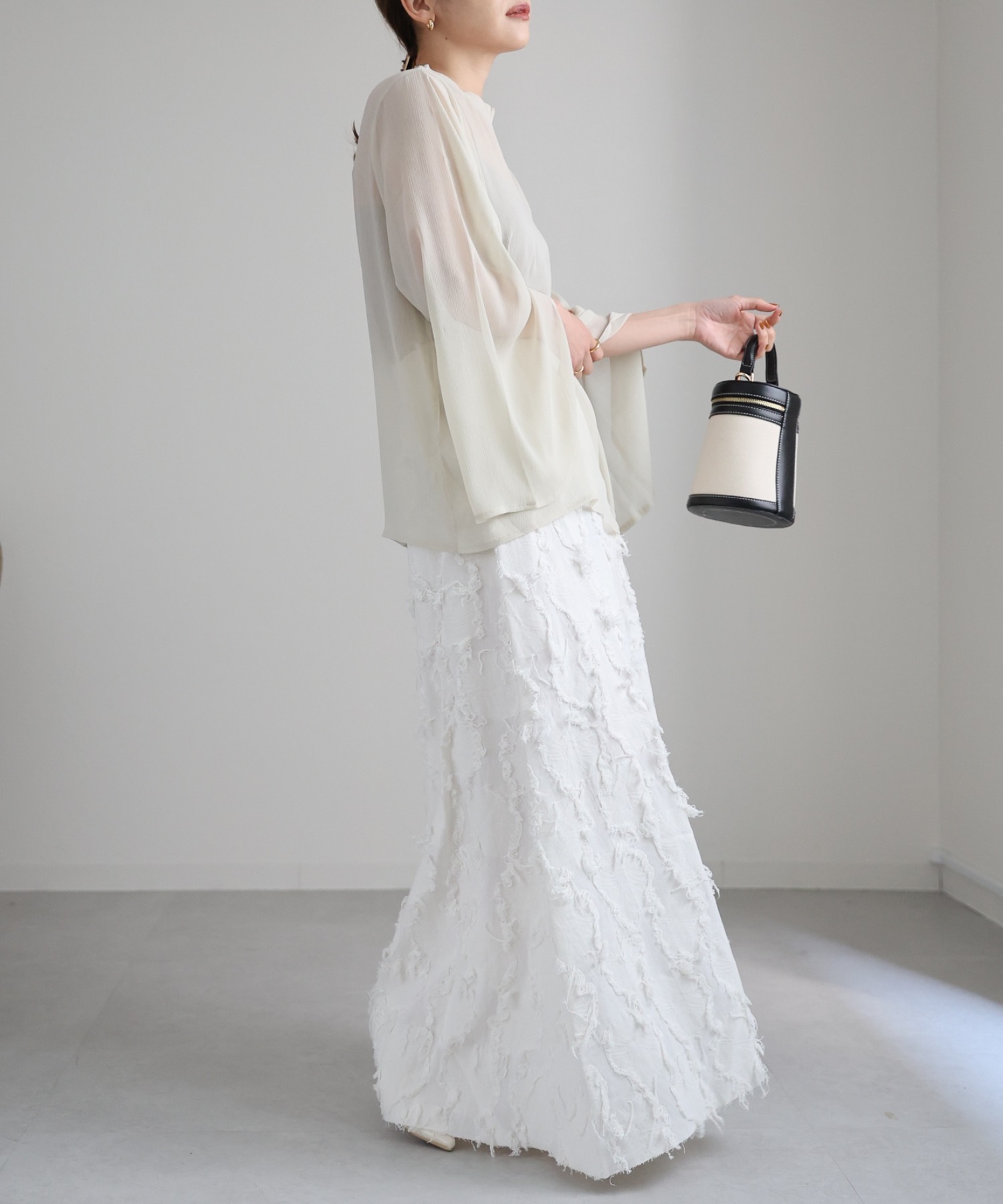 model:162cm  着用サイズ:FREE