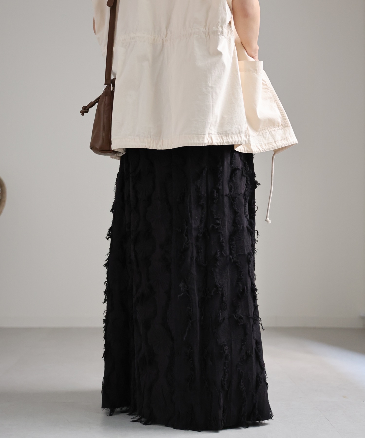 model:162cm  着用サイズ:FREE