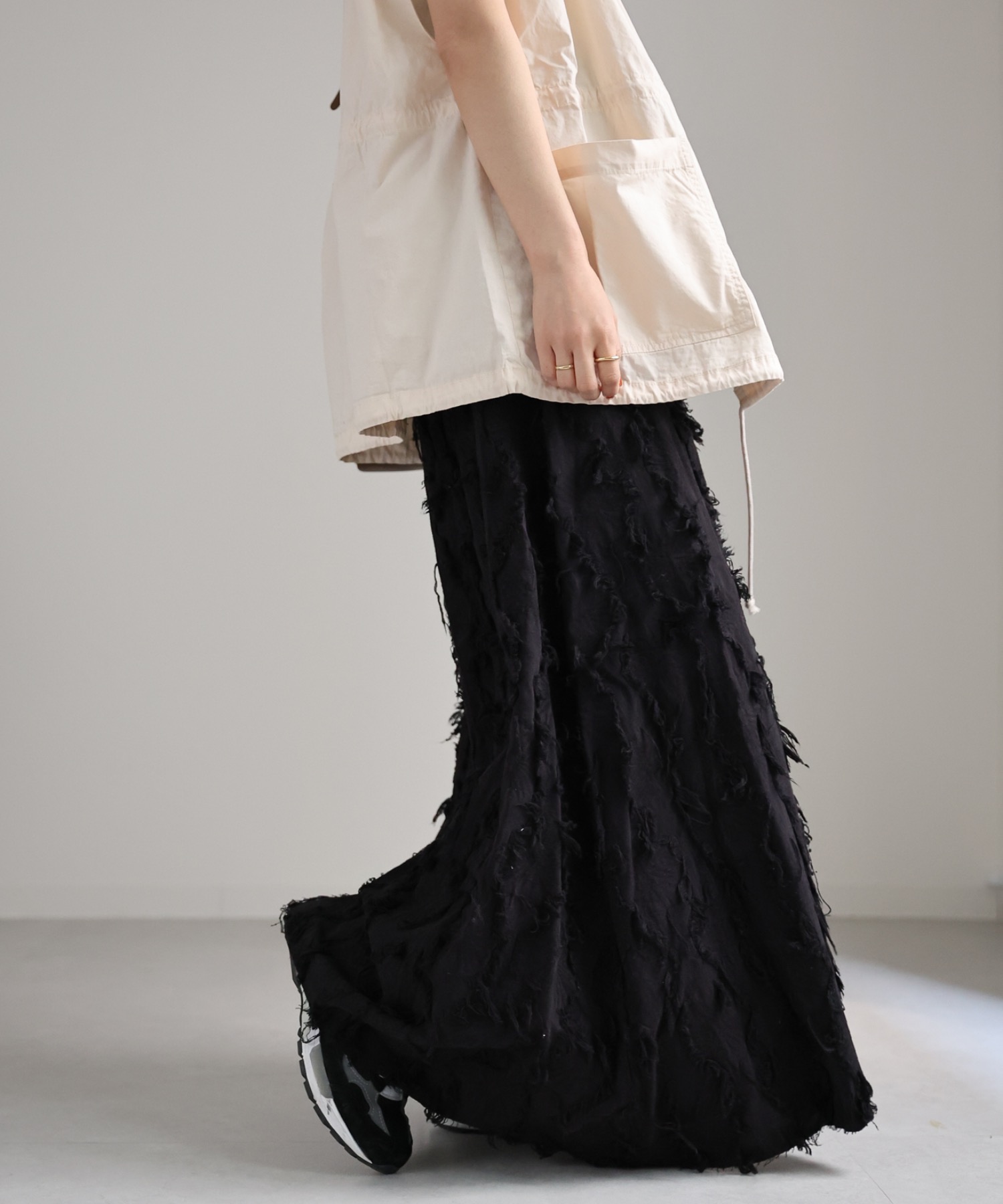 model:162cm  着用サイズ:FREE