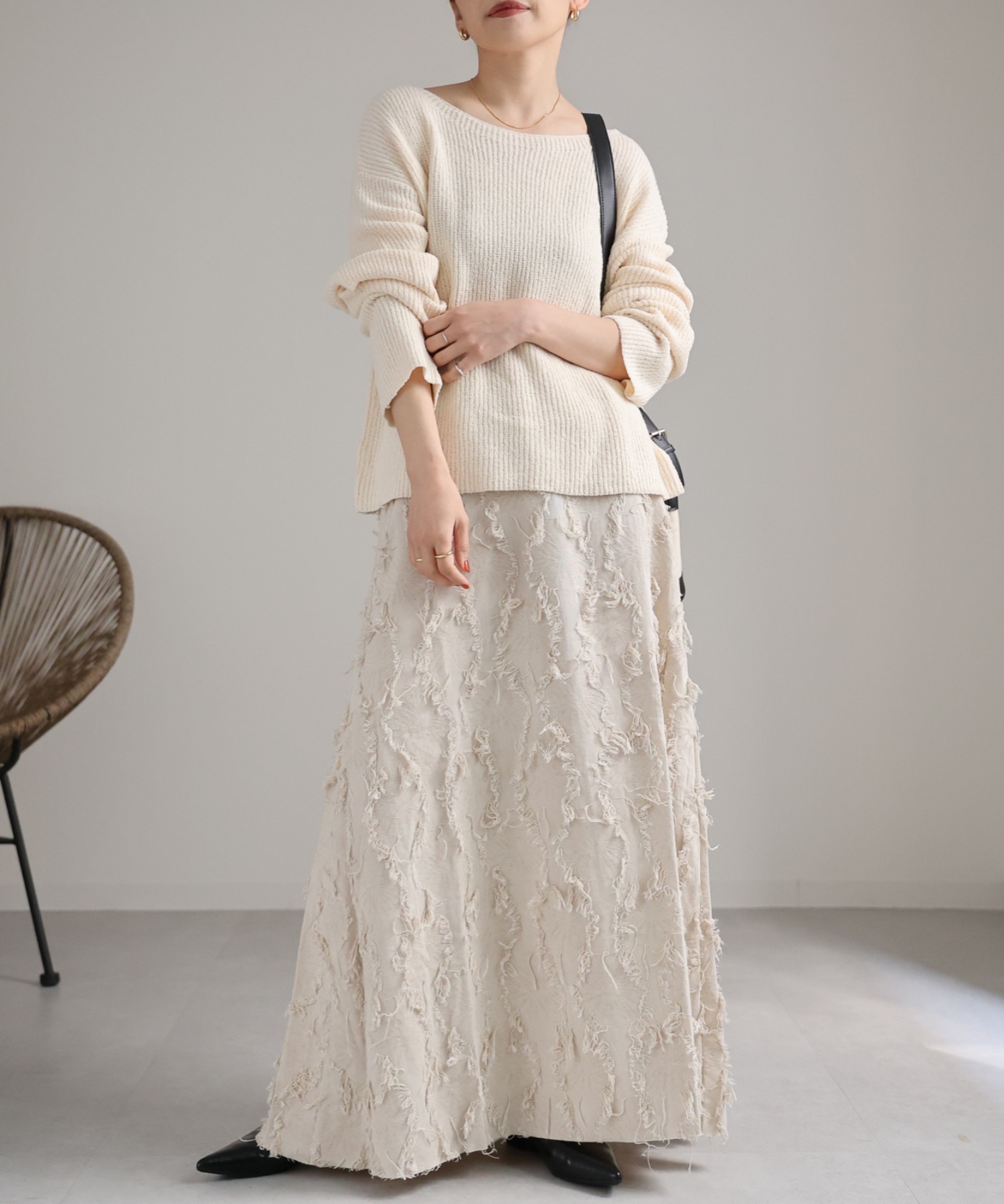 model:162cm  着用サイズ:FREE