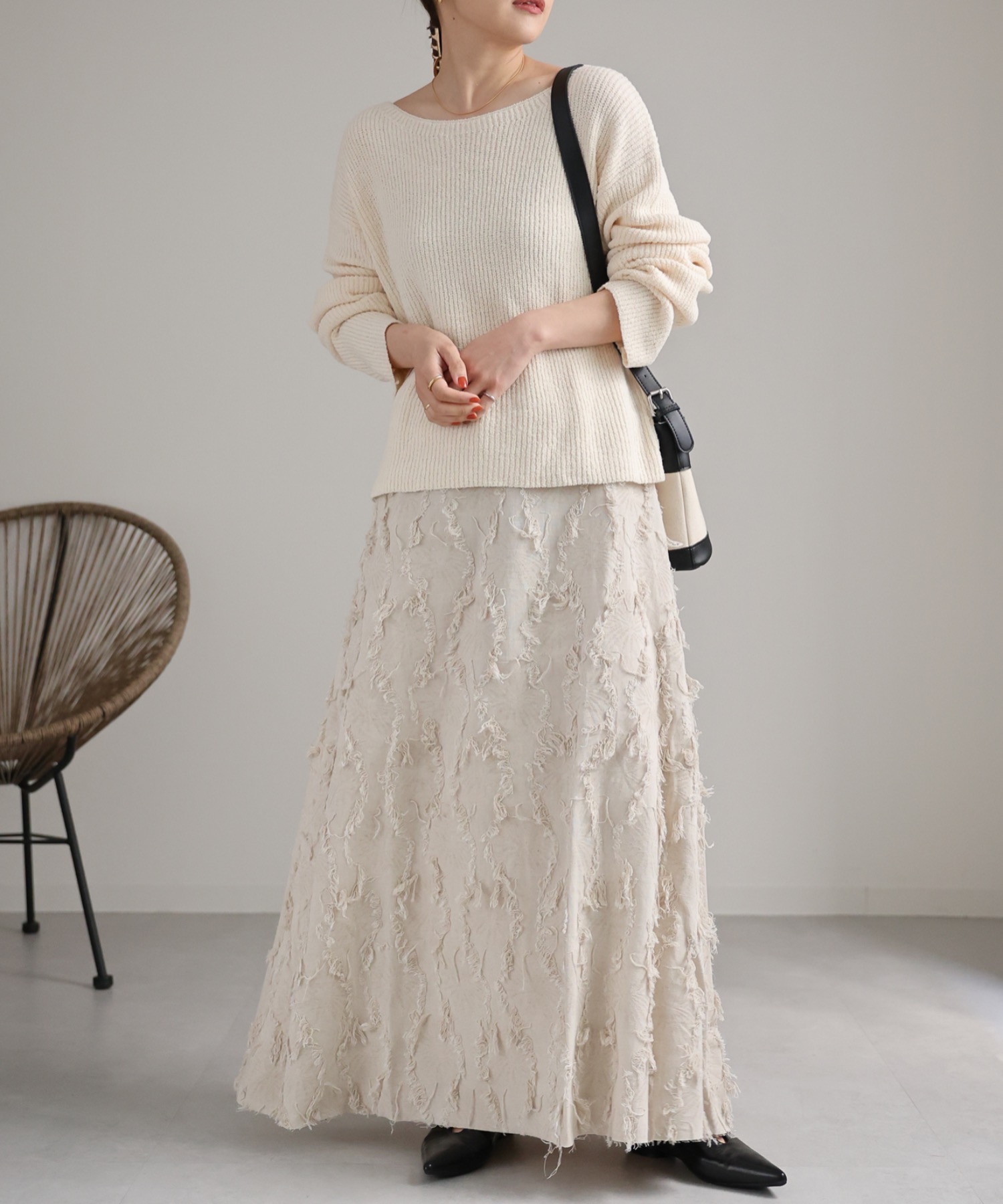 model:162cm  着用サイズ:FREE