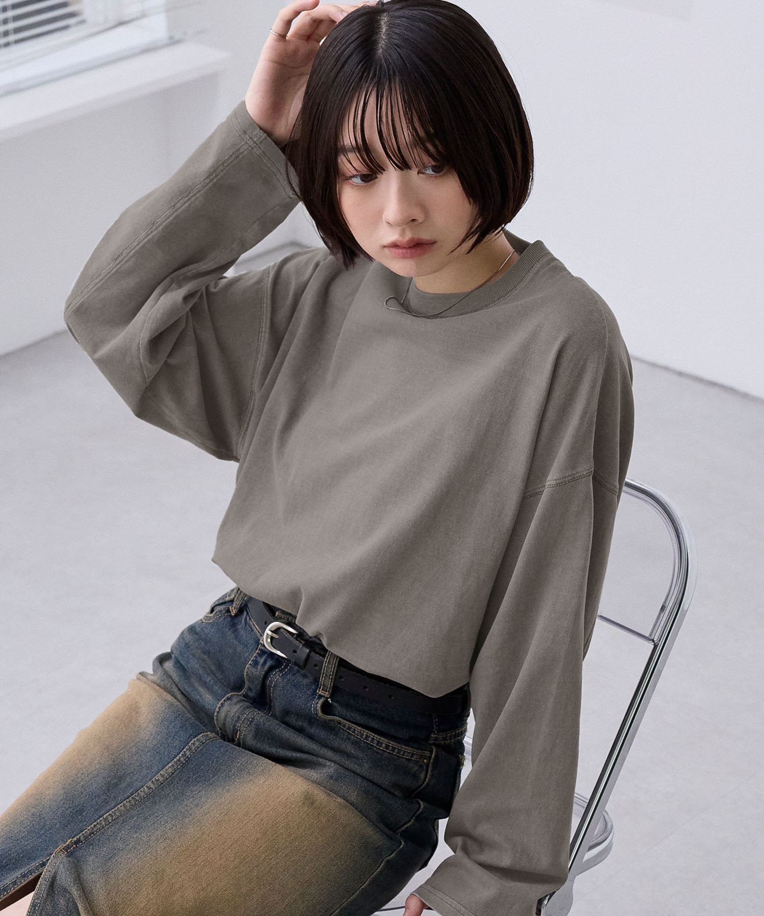 UN3D. アウトシームビッグT UN3D.（アンスリード）の「アウトシームビッグT（Tシャツ