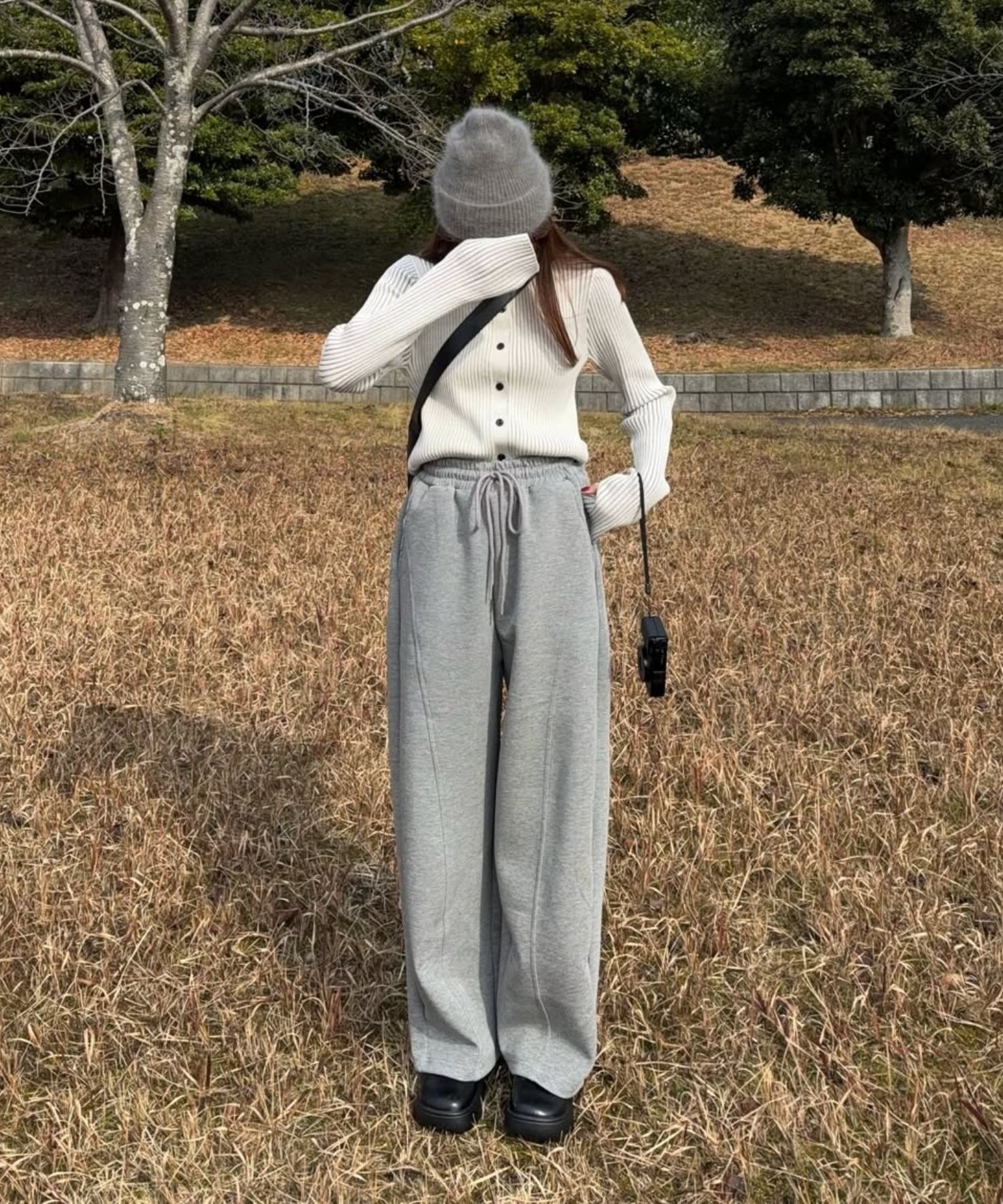 model：H155 着用サイズ：FREE