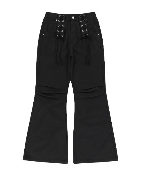 A'GEM/9 × .kom 『NIIER NOR/ニア ノア』 LACE-UP BOOT CUT