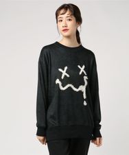 HYS FACE刺繍スウェット