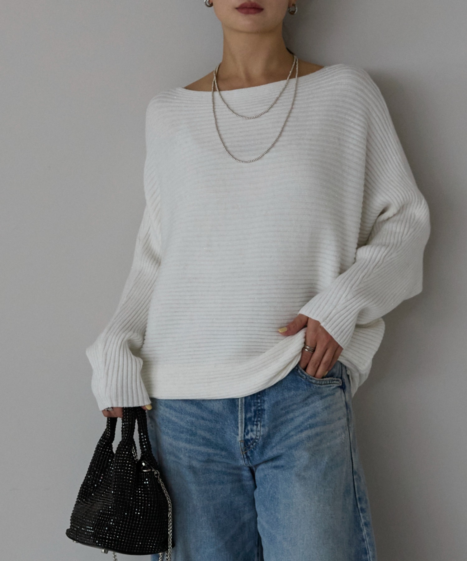model：166cm / size：F