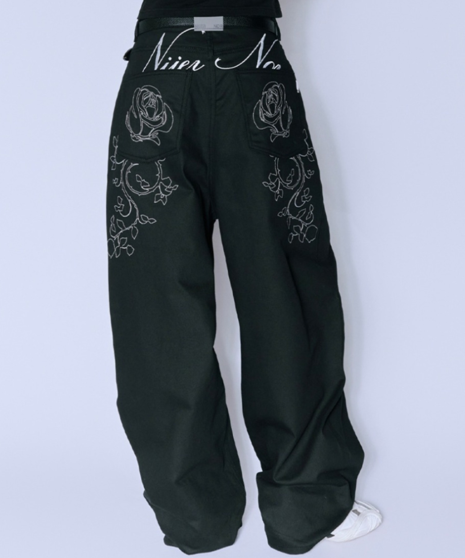 A'GEM/9 × .kom 『NIIER NOR/ニア ノア』 ROSE BALLOON DENIM