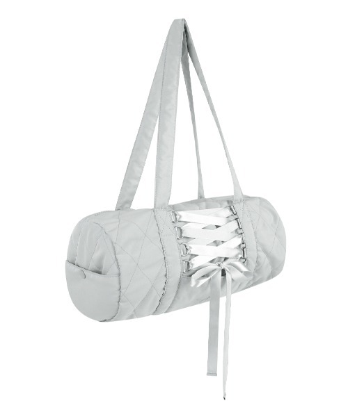 A'GEM/9 × .kom 『NIIER NOR/ニア ノア』 LACE-UP QUILTING DUFFEL BAG