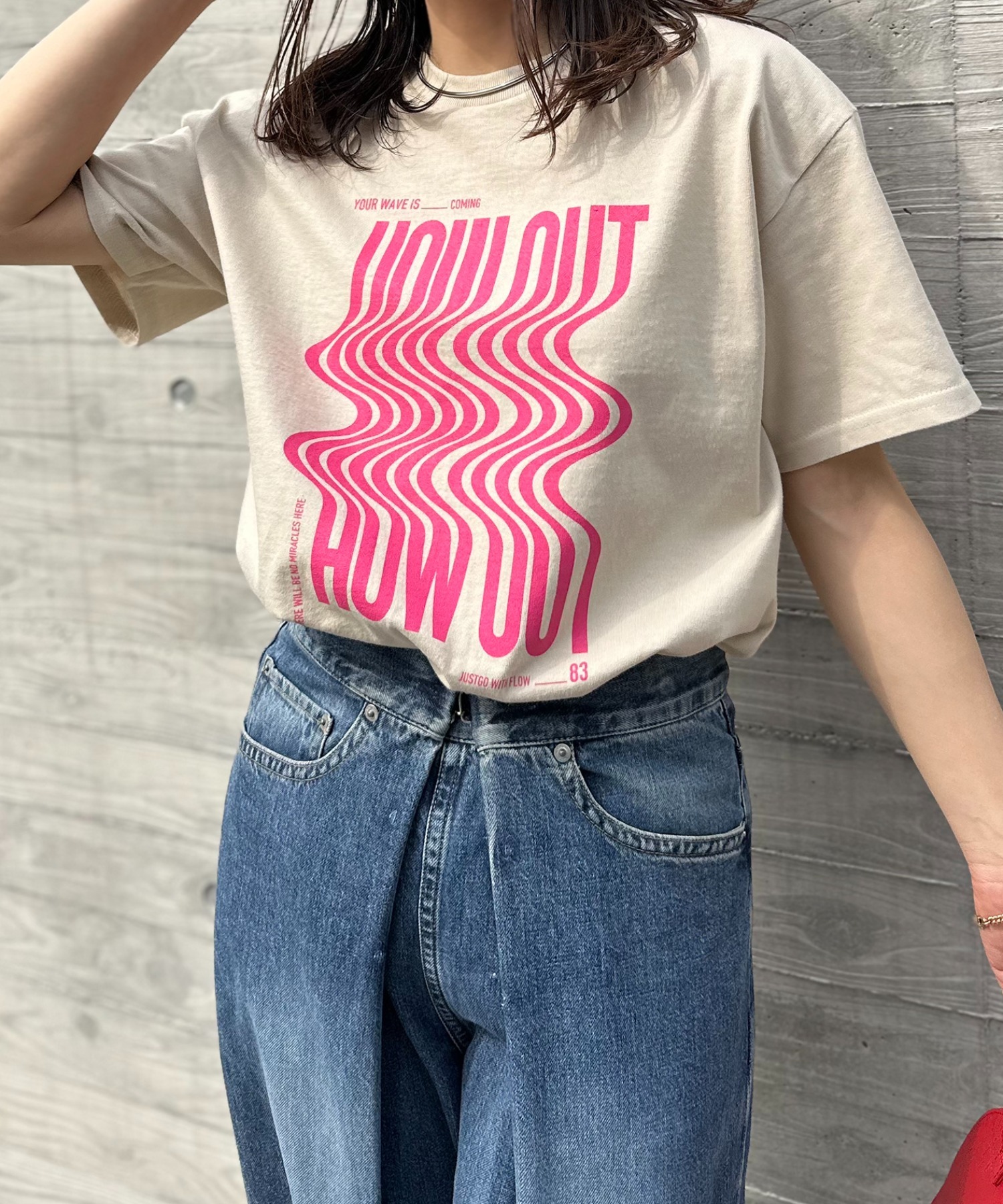model:154cm 着用サイズ:M