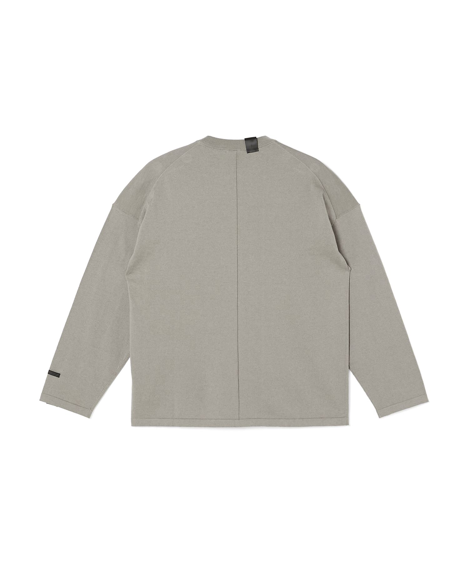 N.HOOLYWOOD 長袖カットソー グレー CREWNECK KNIT N.HOOLYWOOD COMPILE│N-HOOLYWOOD.COM