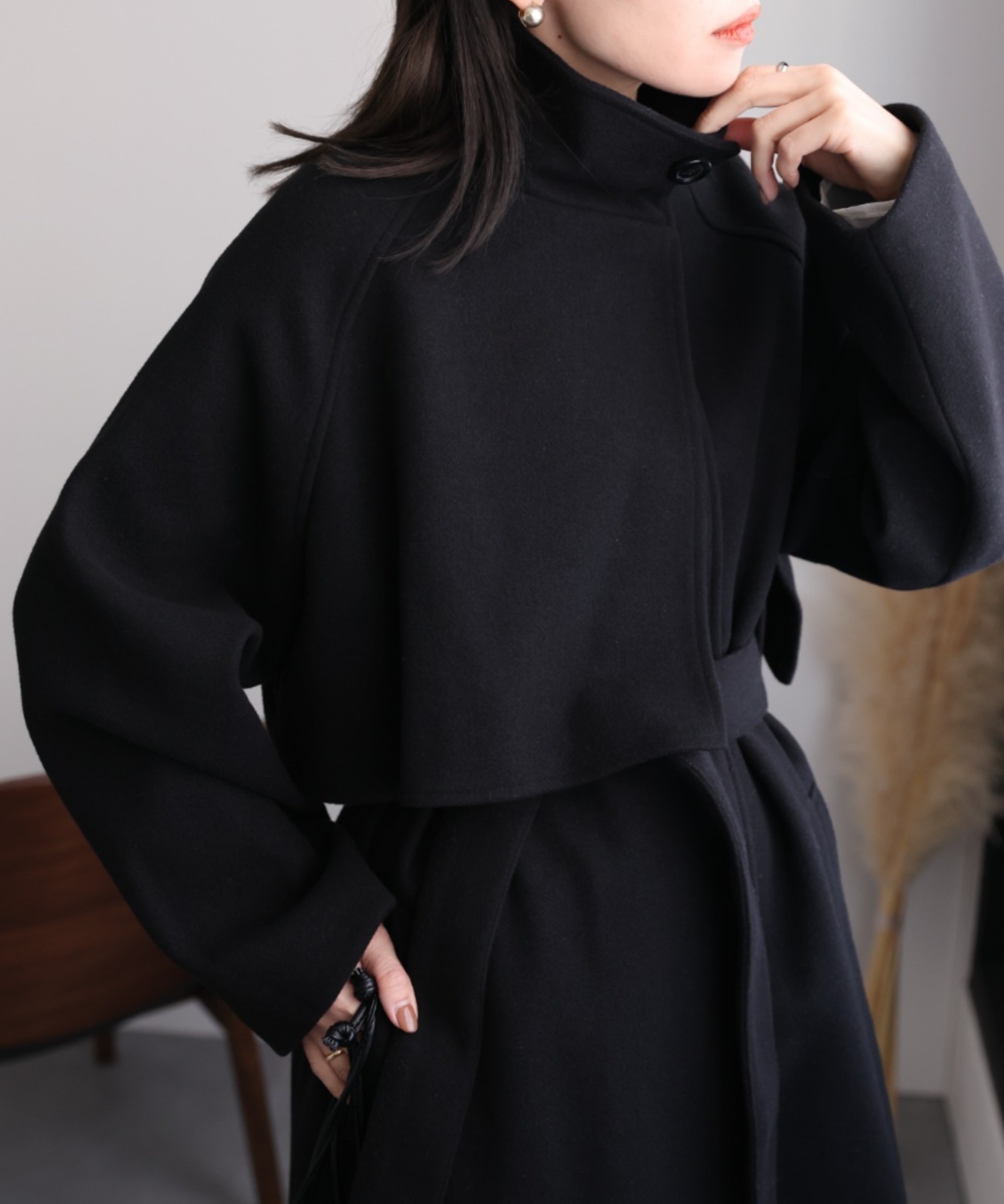 model:162cm  着用サイズ:FREE