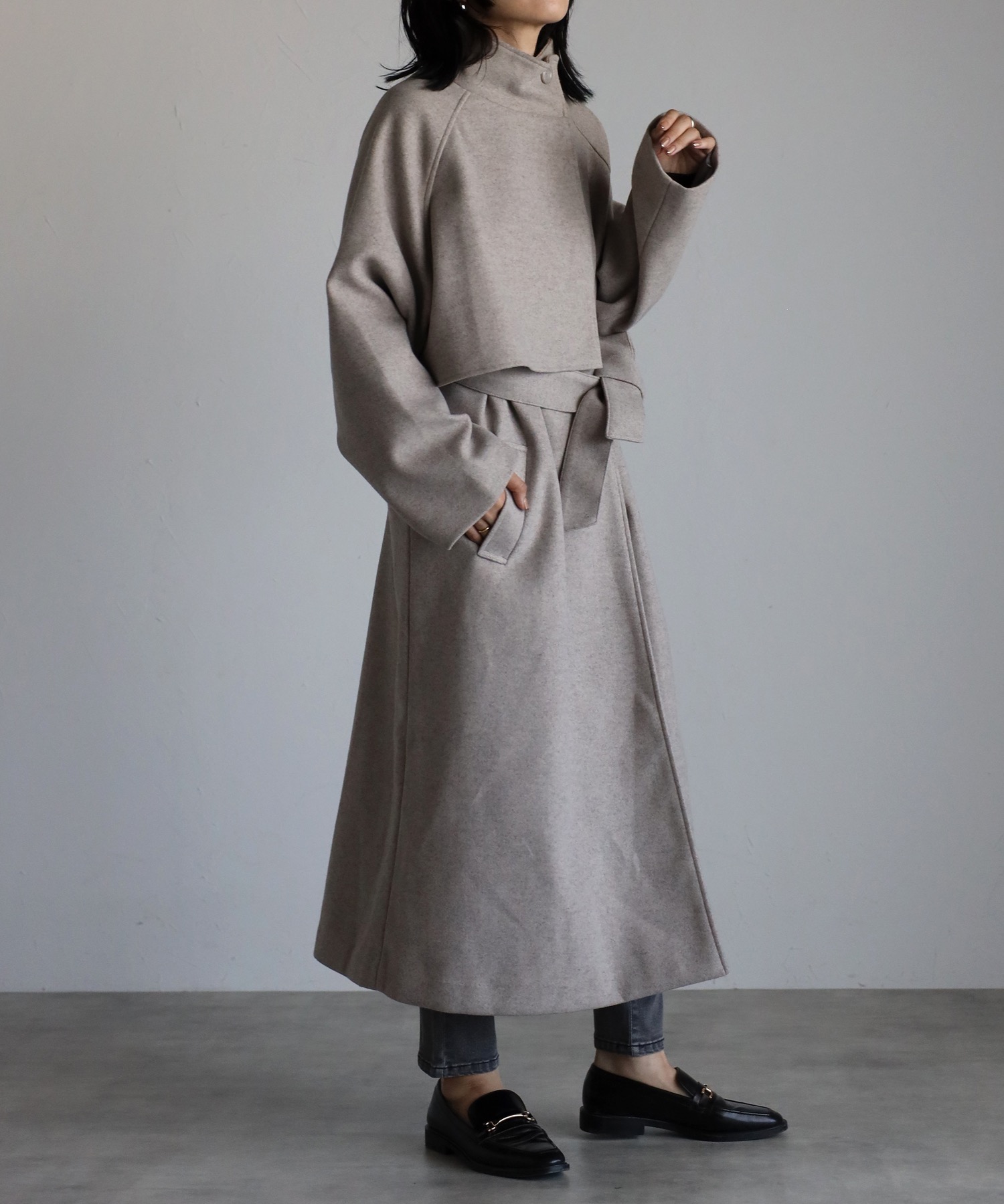 model:162cm  着用サイズ:FREE