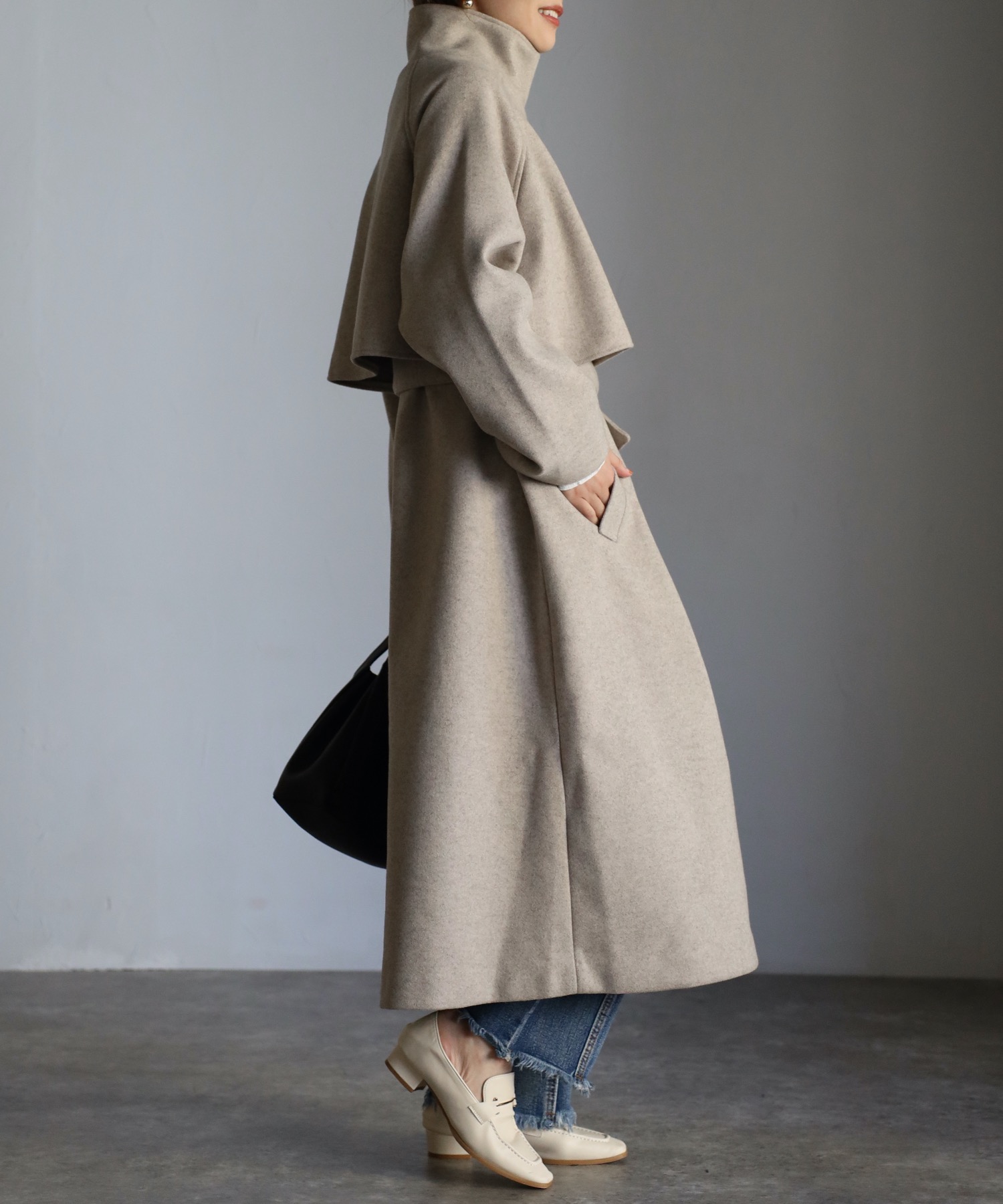 model:162cm  着用サイズ:FREE