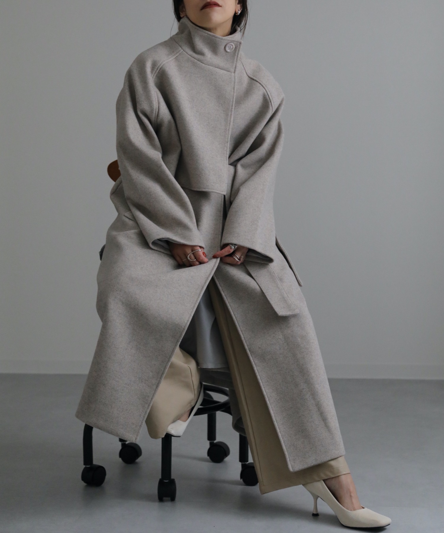 model:156cm  着用サイズ:FREE