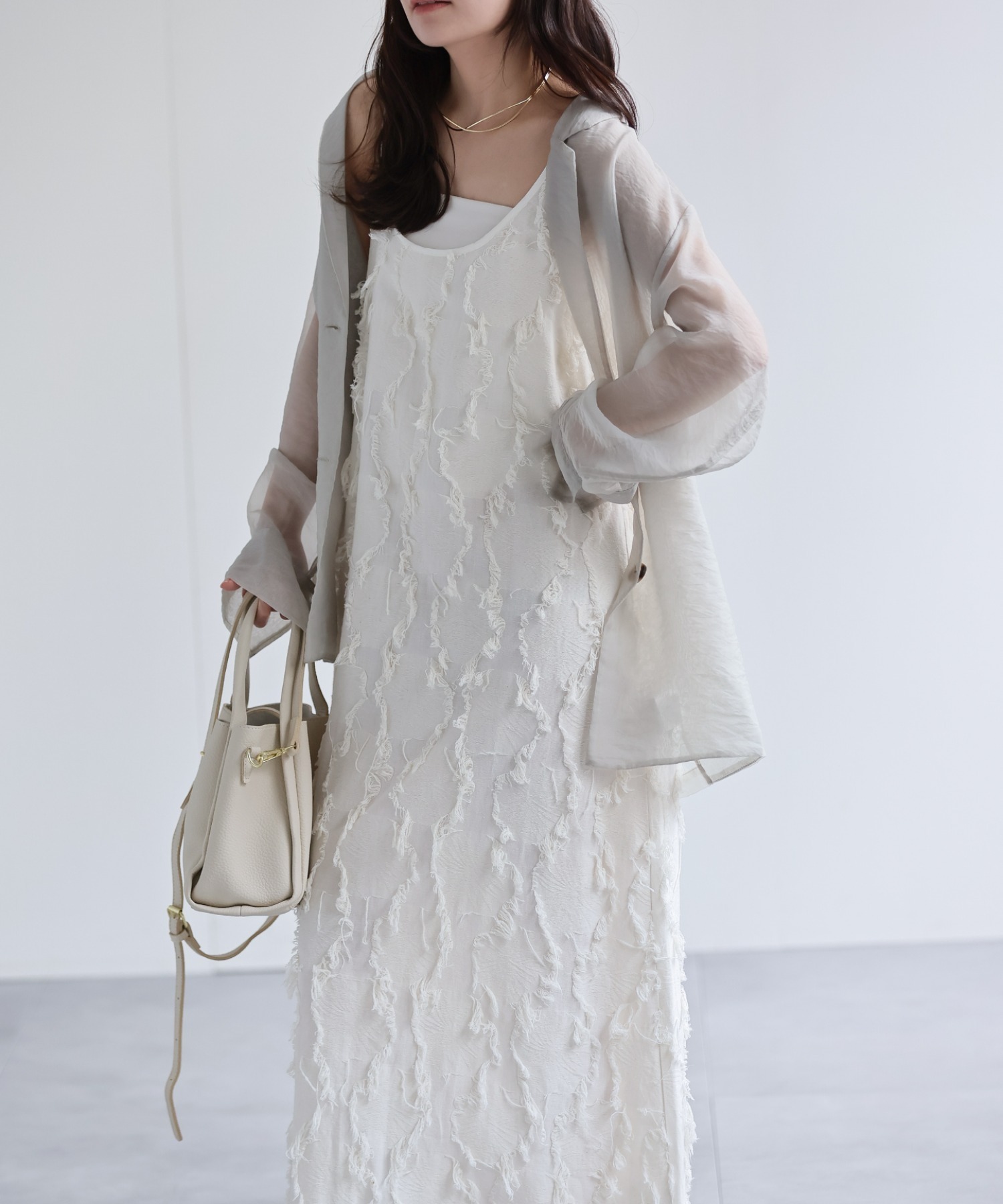 model：156cm 着用サイズ：FREE