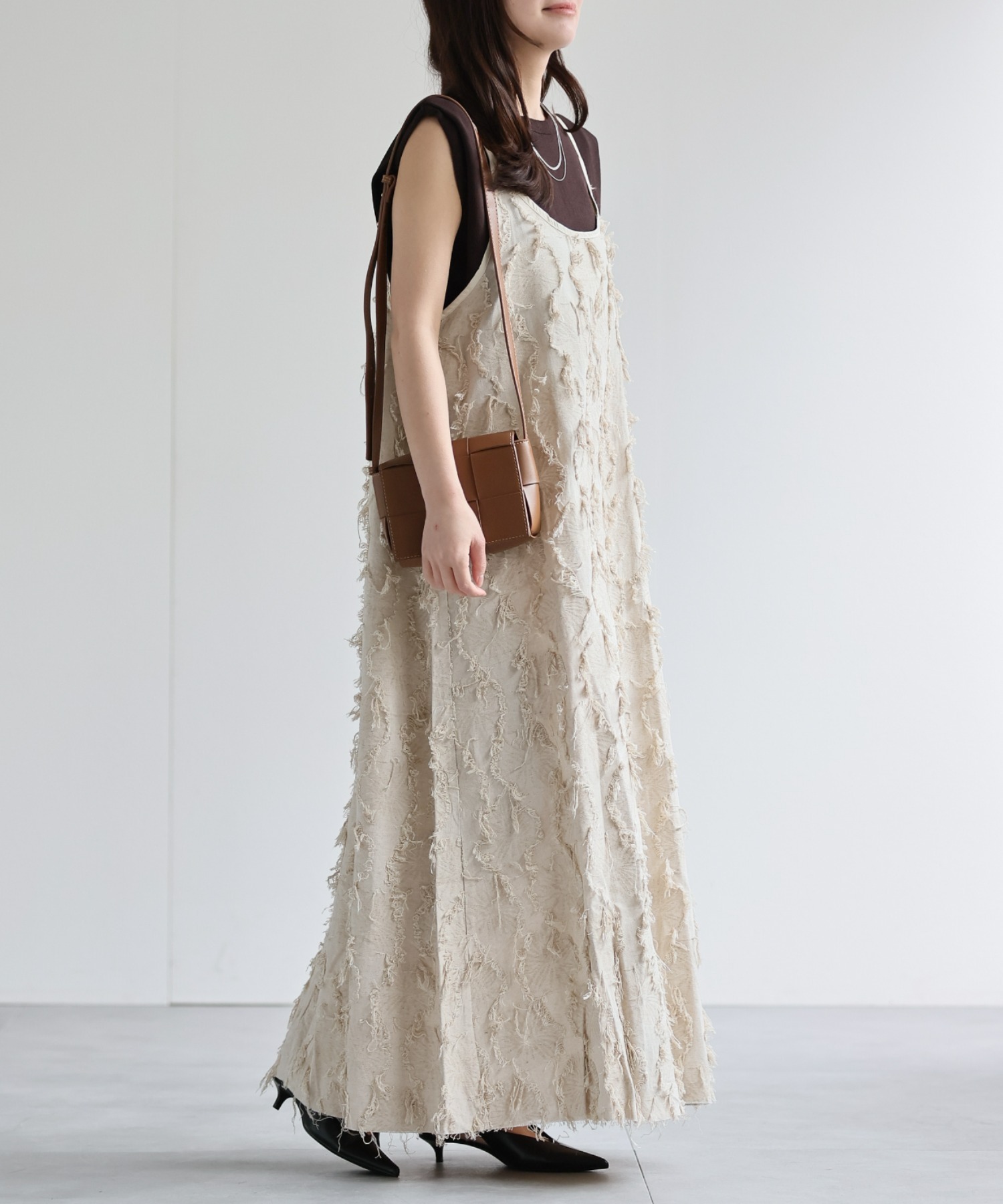 model：156cm 着用サイズ：FREE
