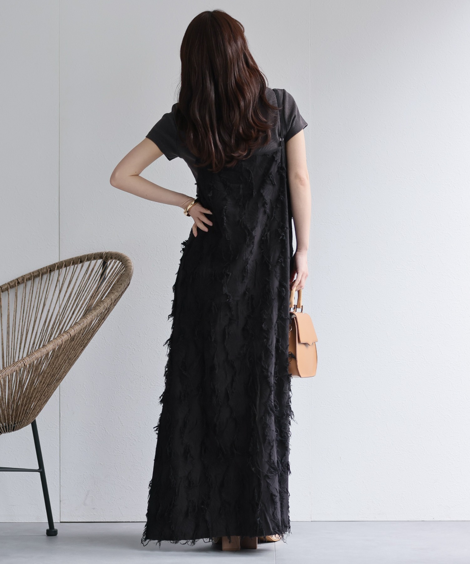 model：156cm 着用サイズ：FREE