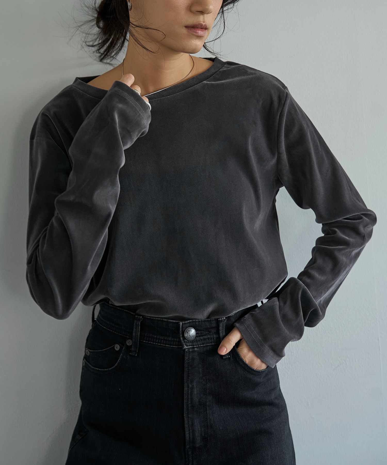 model：H165　着用サイズ：F