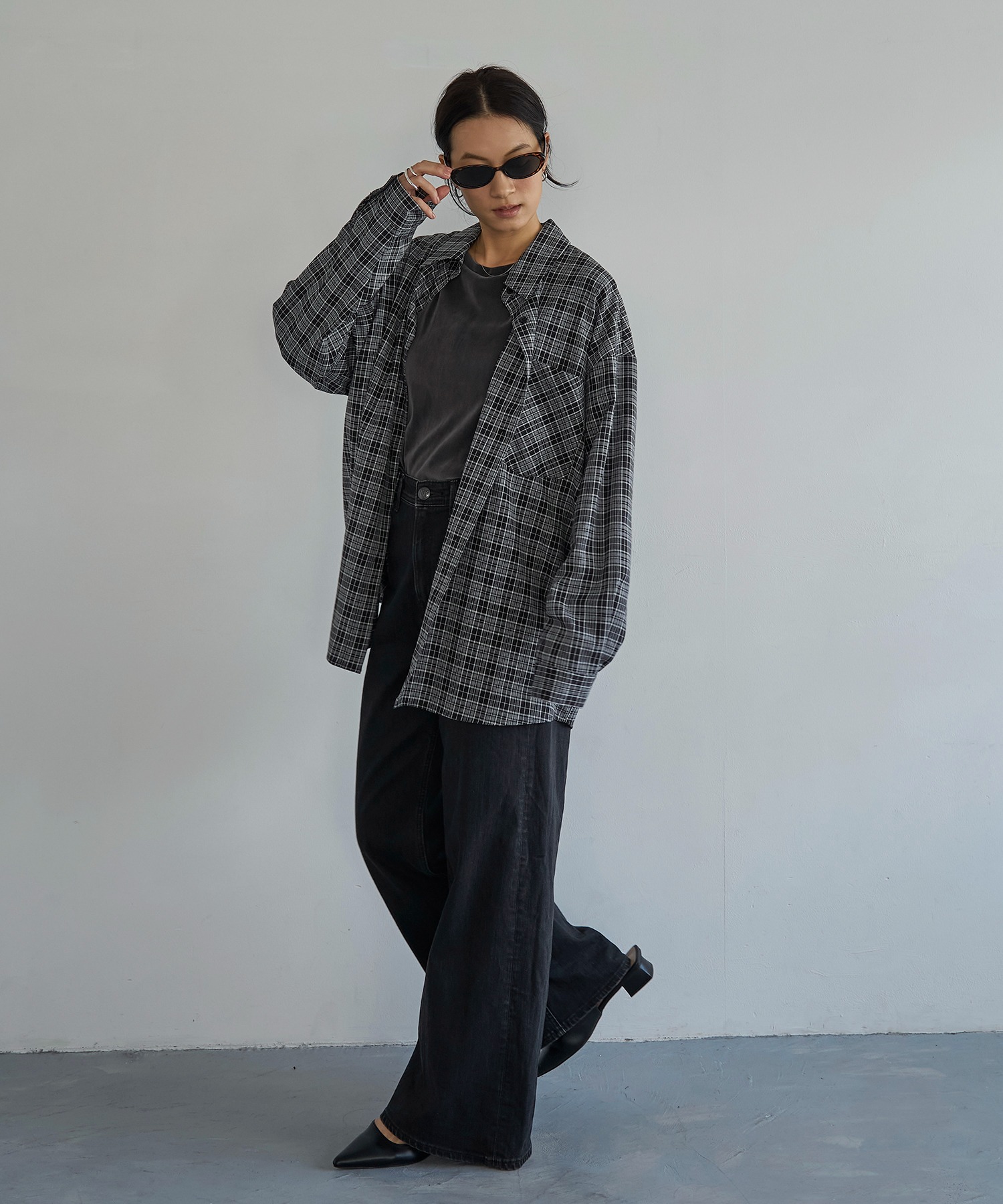 model：H165　着用サイズ：F