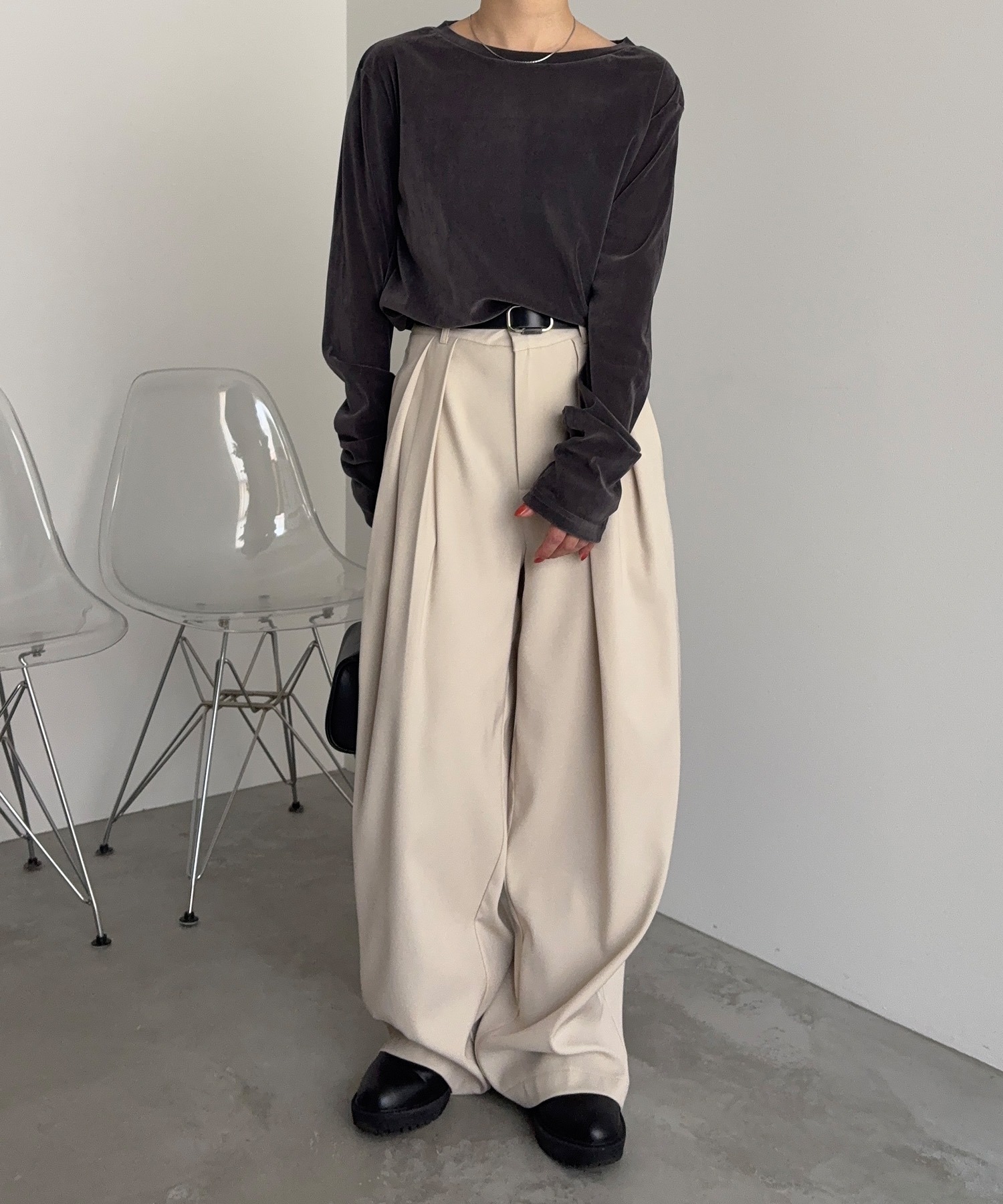 model：H149　着用サイズ：F