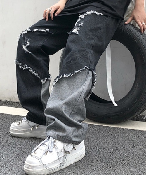 A'GEM/9 × .kom『ARULE/アルール』切替デザインデニム ARULE│A'GEM/9