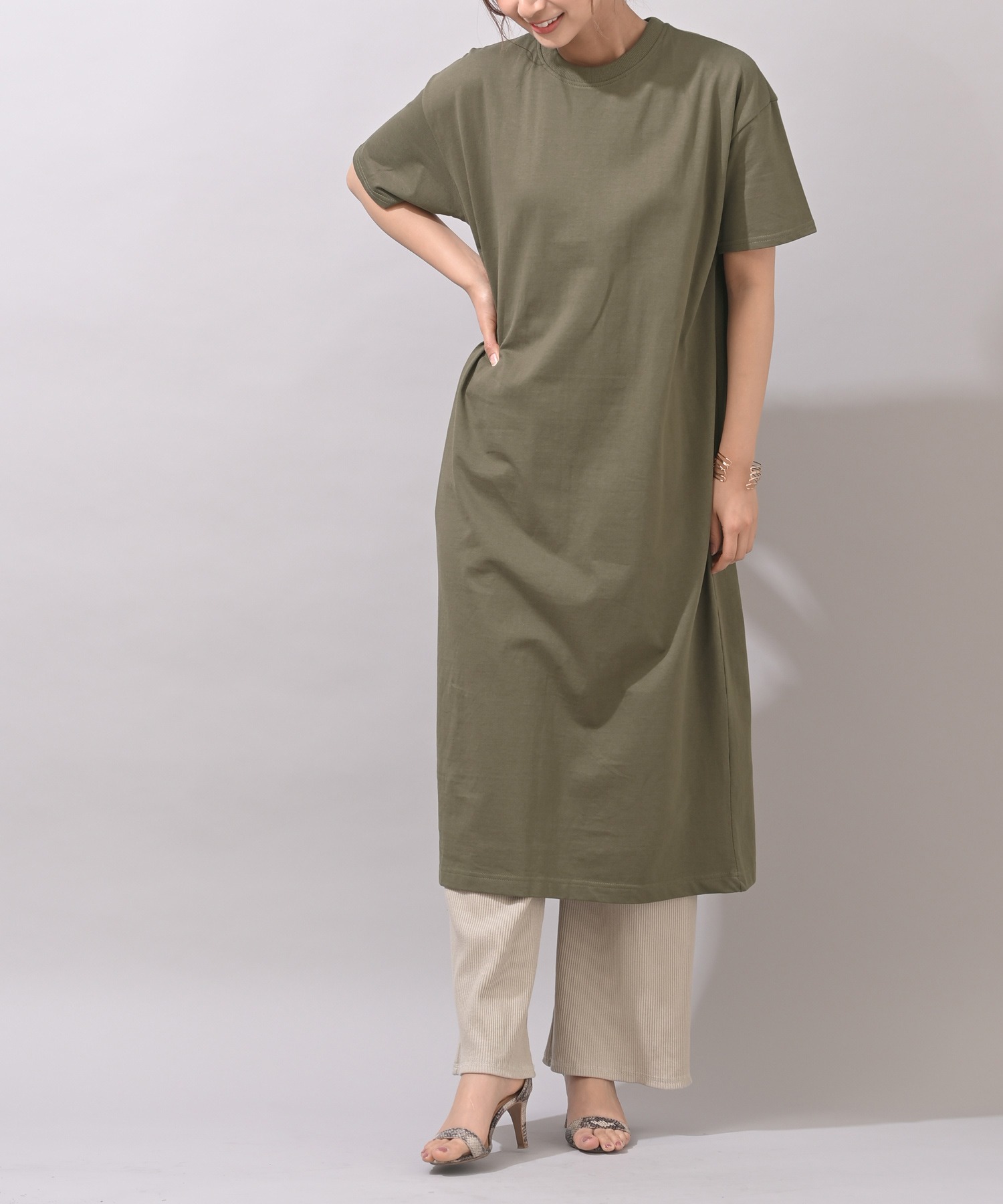 ｂａｃｋスリットゆるワンピース Dinaspmptsp Pemalangkab Go Id