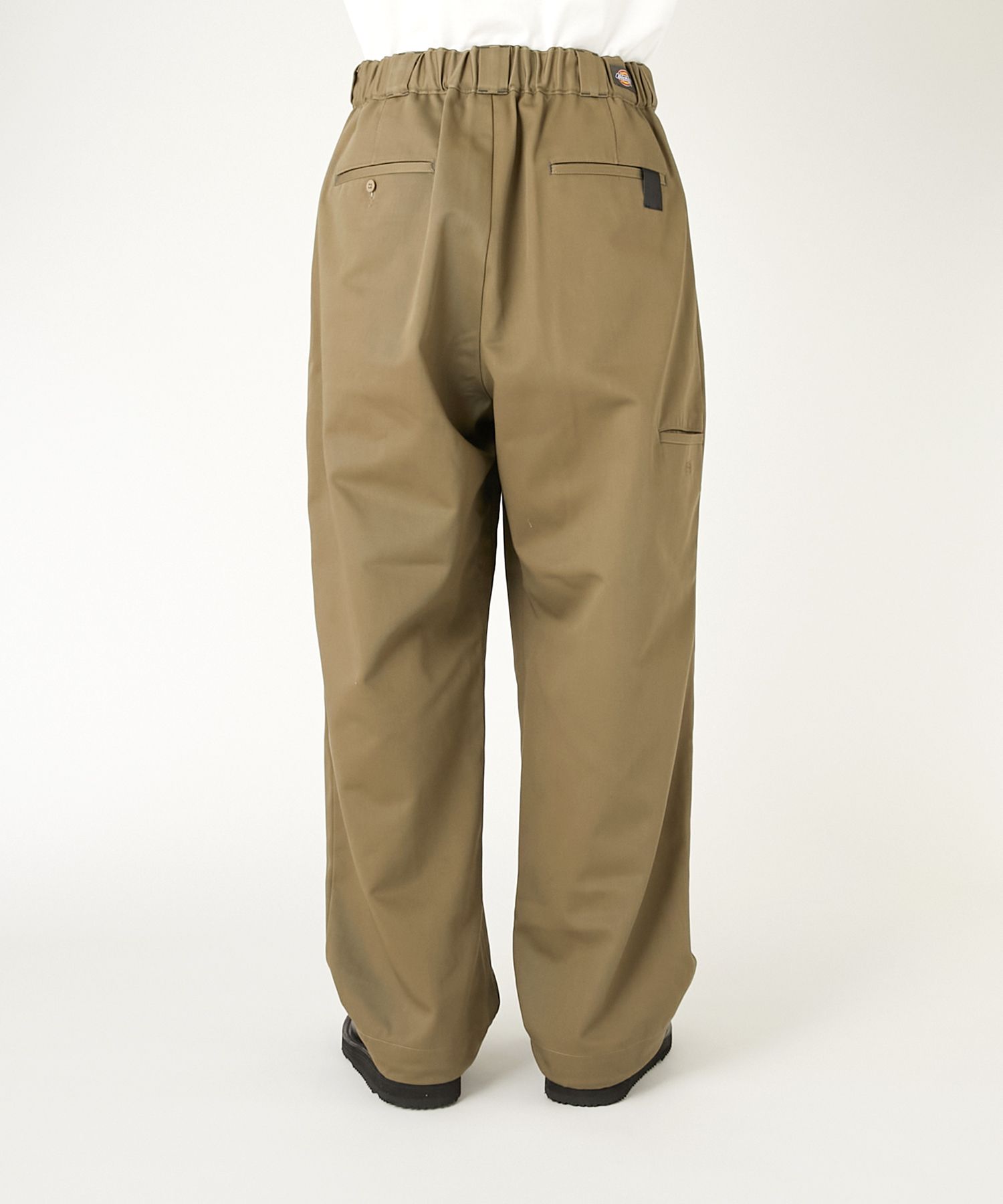 N.HOOLYWOOD COMPILE LINE x Dickies エヌハリウッド ミスターハリウッド コンパイルライン ディッキーズ 26SS 別注 2TUCKS TROUSERS 2タックトラウザーズ 2261-CP40-029 peg 42(XL) T.GRAY ワーク イージー パンツ ボトムス【新古品】【中古】【N.HOOLYWOOD COMPILE LINE × Dickies】 N.HOOLYWOOD COMPILE × Dickies / 2TUCKS TROUSERS N.HOOLYWOOD