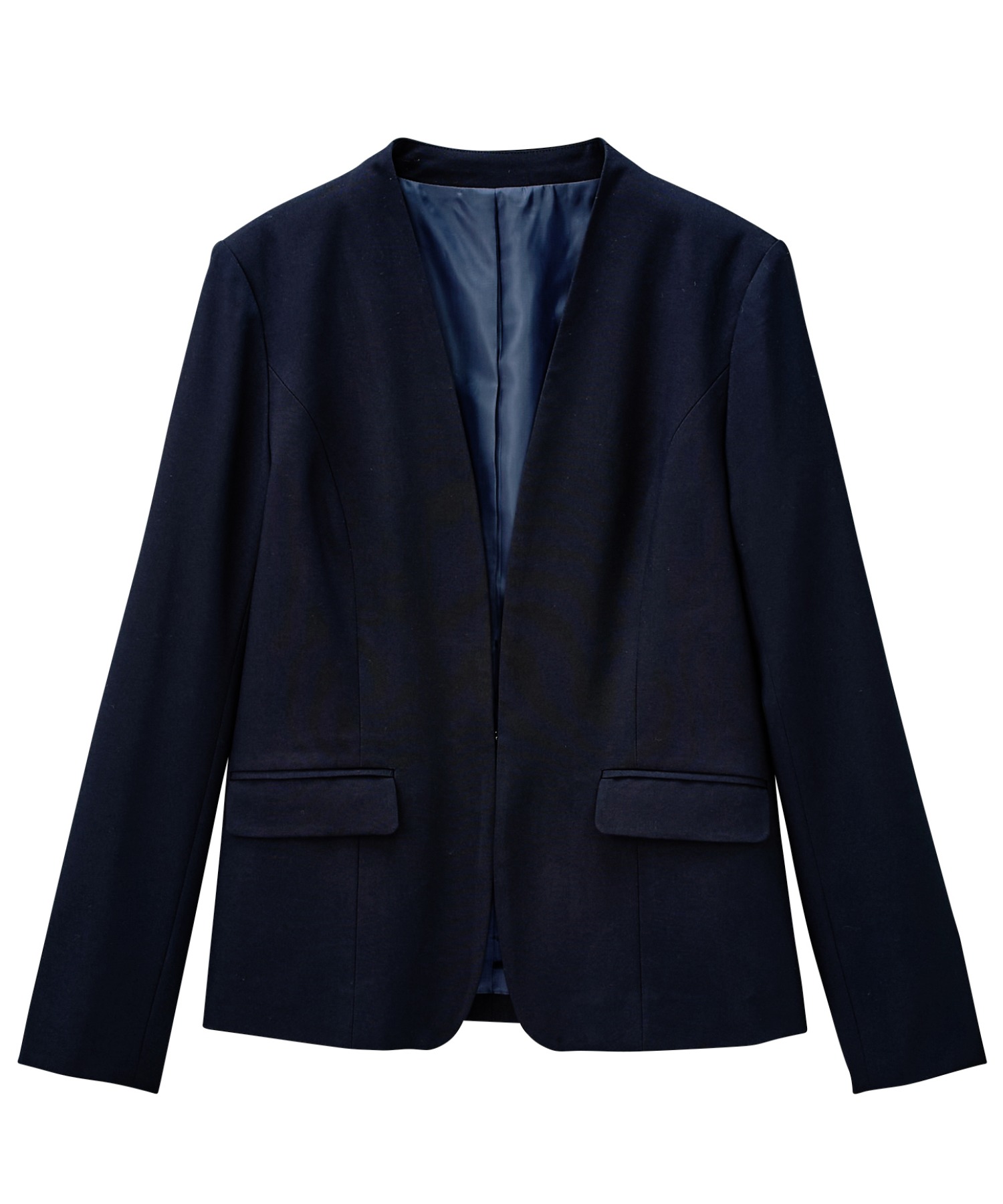 2点セット】ウォッシャブル/防シワ/UV/形態安定 ベーシックノーカラー