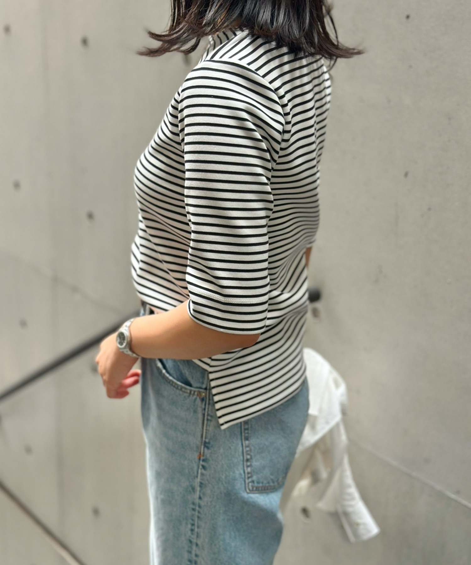 tシャツ ライトダンボールボートネックハーフスリーブプルオーバー レディース eM tシャツ ライトダンボールボートネックハーフスリーブプル
