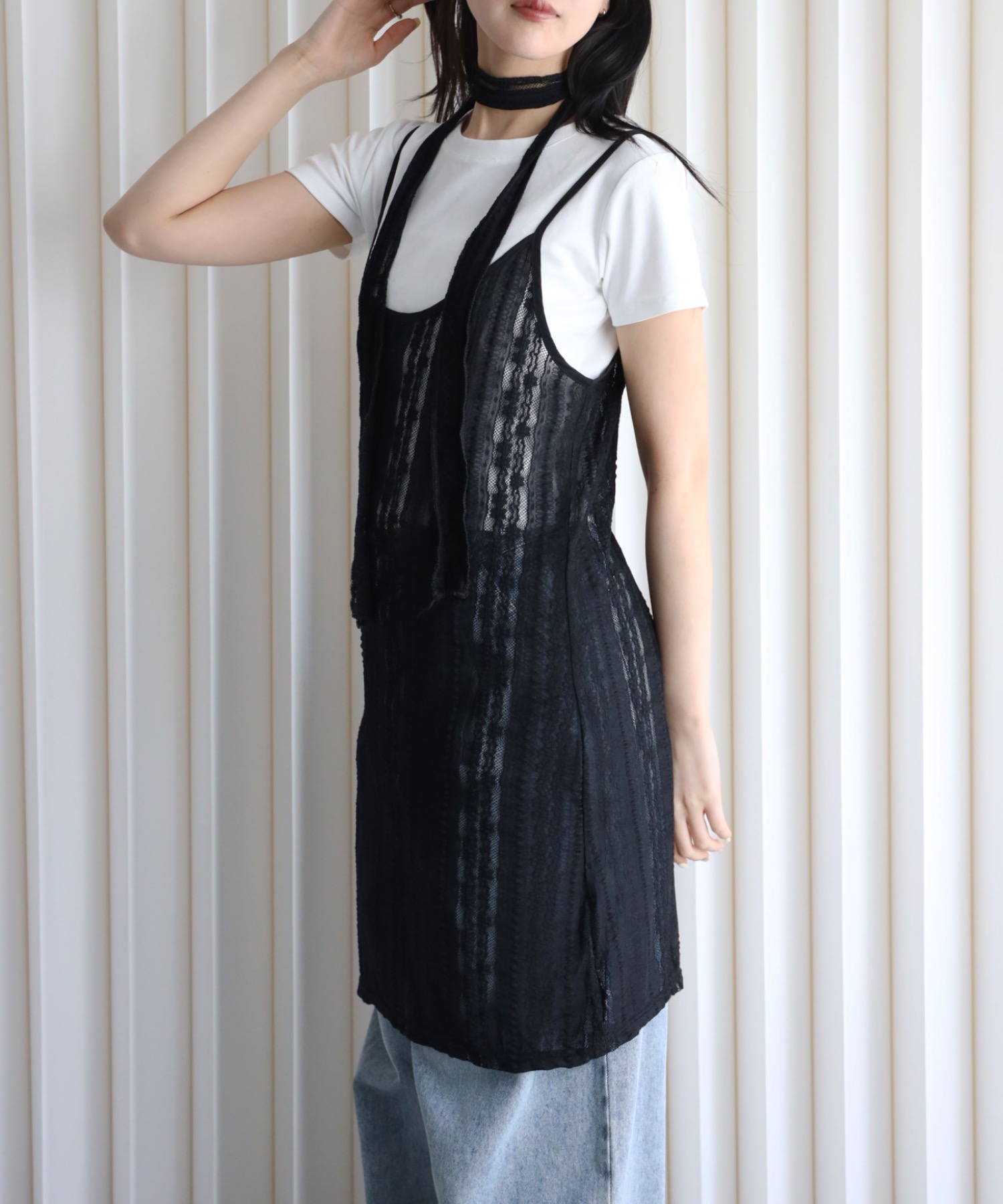 model：164cm. 着用サイズ: FREE