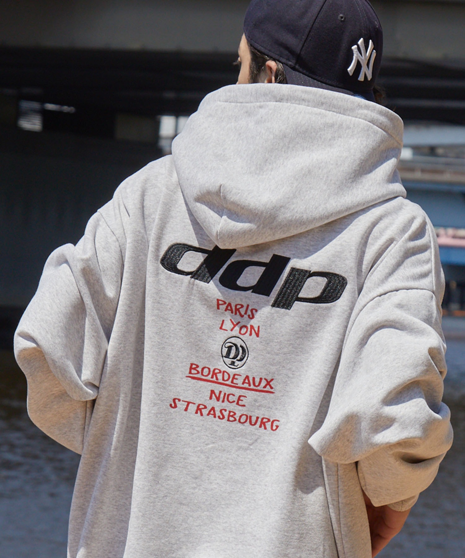 DDP/ディーディーピー 別注 サークルロゴ刺繍 ヘビーウェイト ビッグ