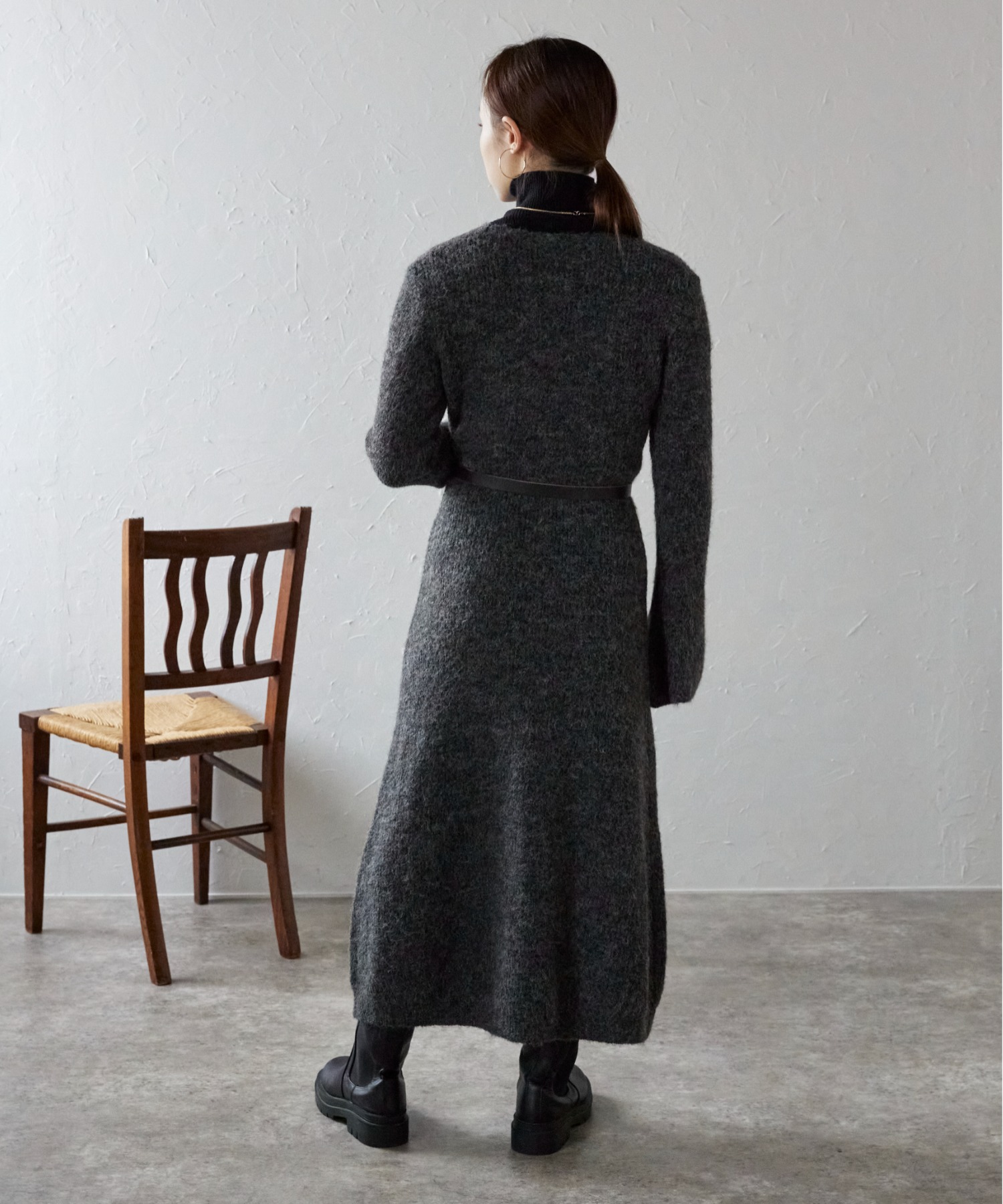 model：158cm　着用サイズ：FREE