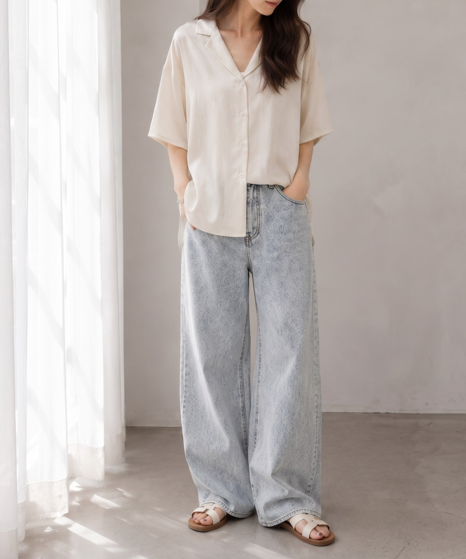着用サイズ：F
モデル身長：157cm