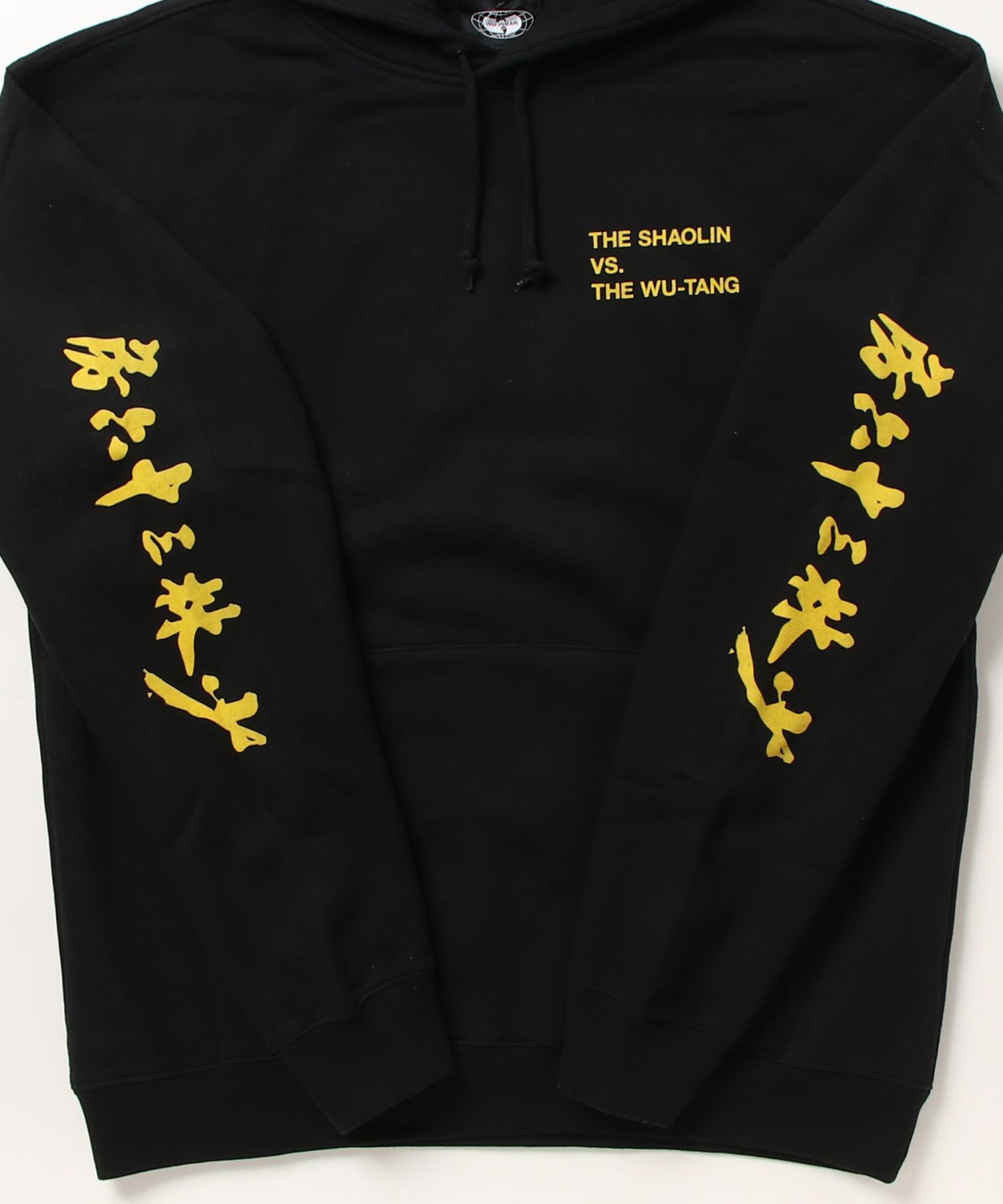 希少90s Wu-Tang Clan ウータンクラウン ナス紺スウェットパーカー袖丈56センチ
