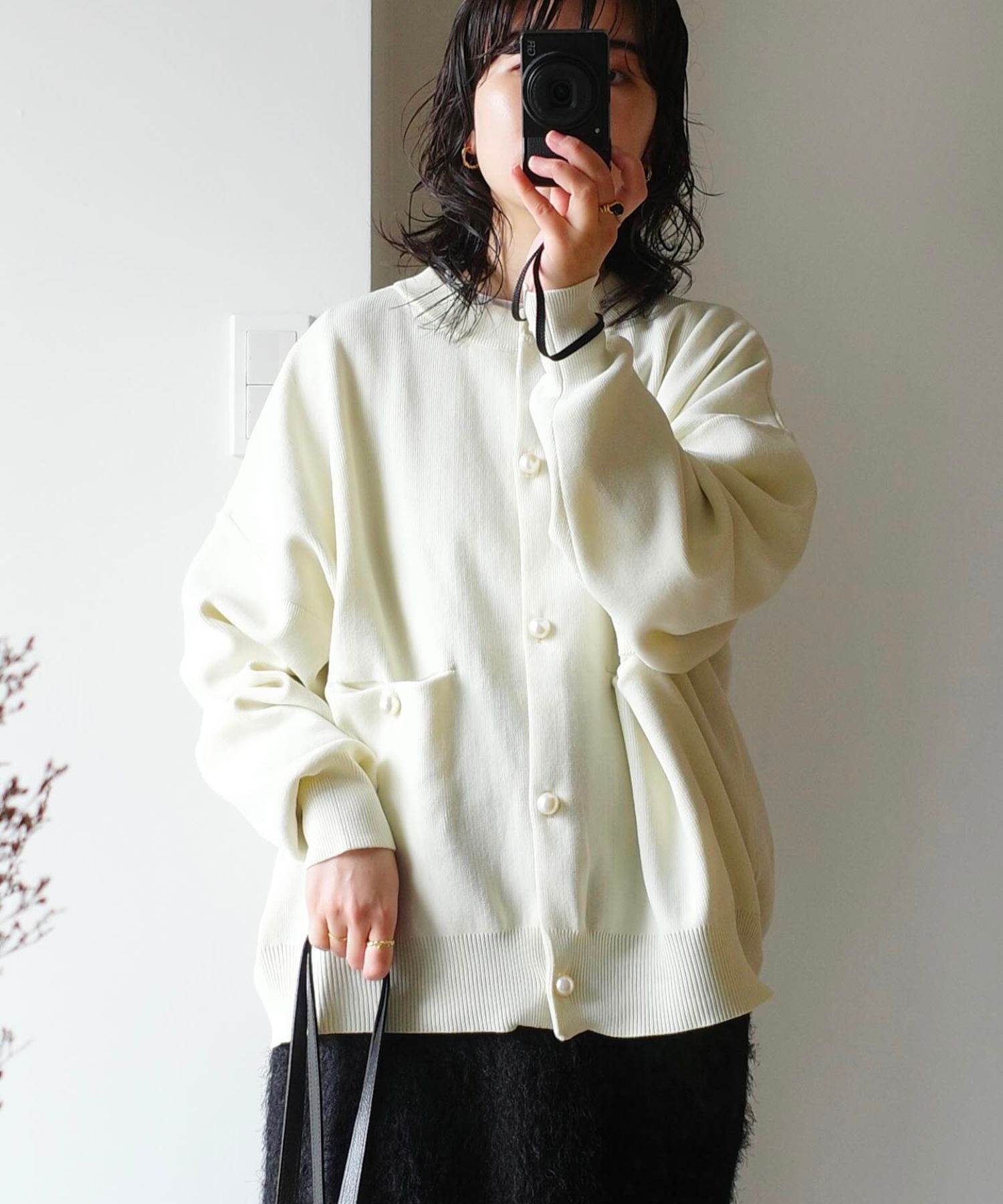 model：H158 着用サイズ：FREE