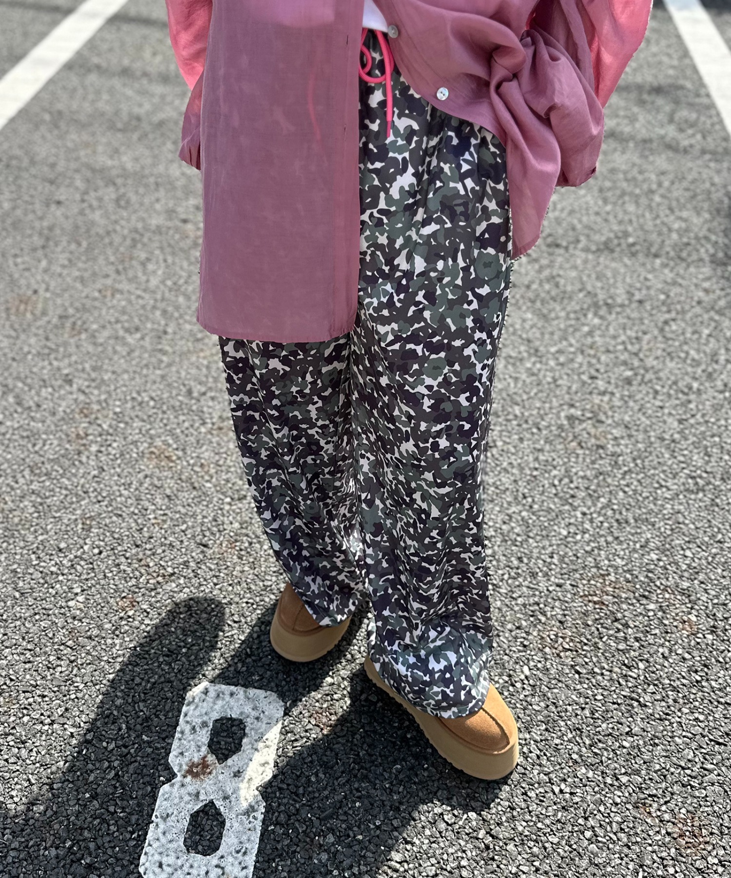 カーキ
model:154cm 着用サイズ:FREE