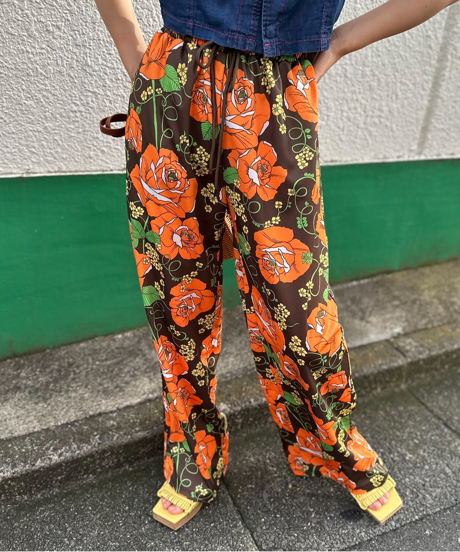 ブラウン
model:154cm 着用サイズ:FREE