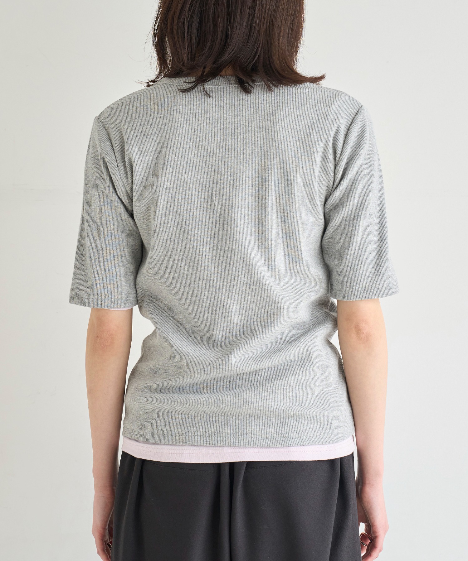 model：H166　着用サイズ：F