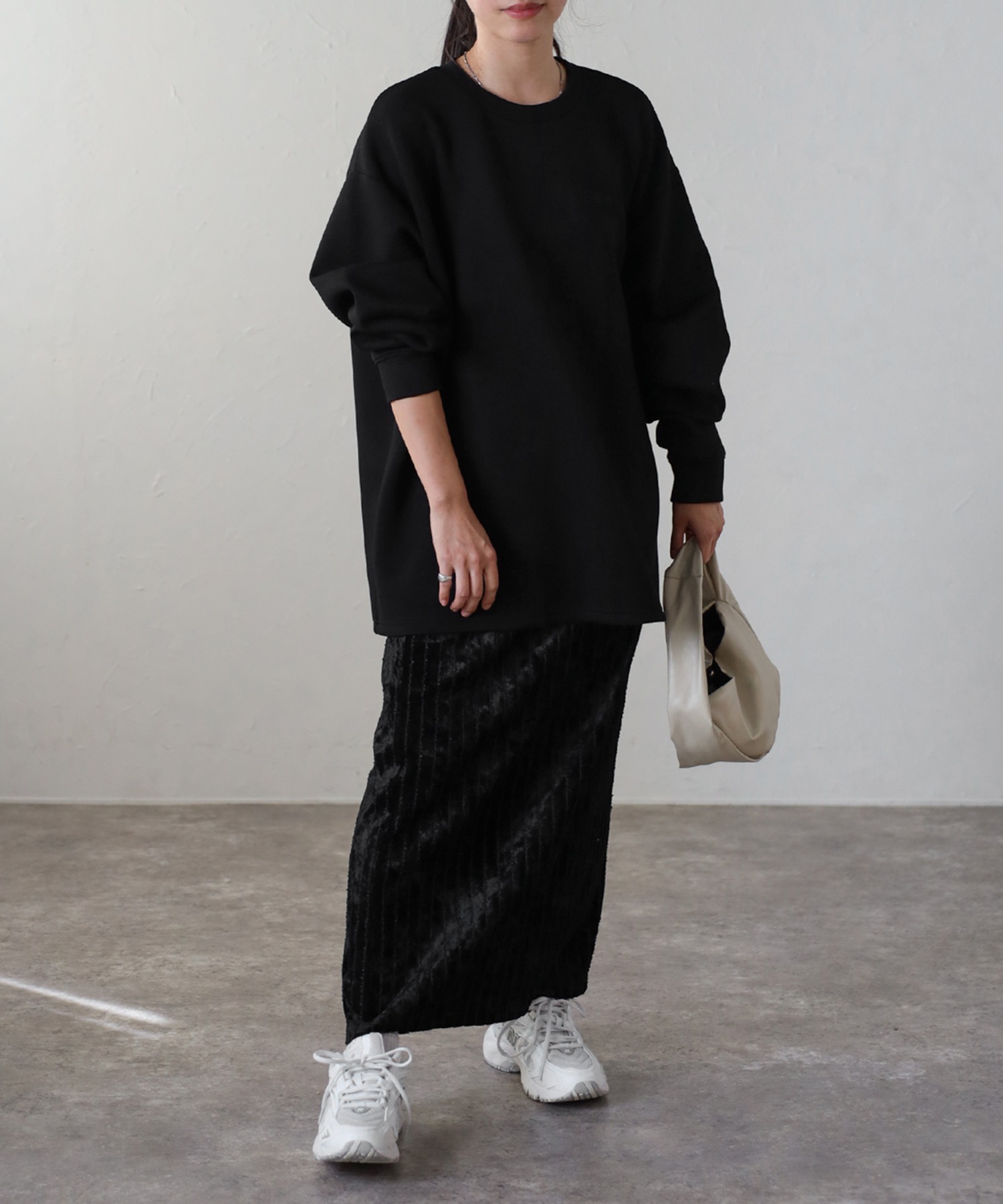 model：H157 着用サイズ：FREE